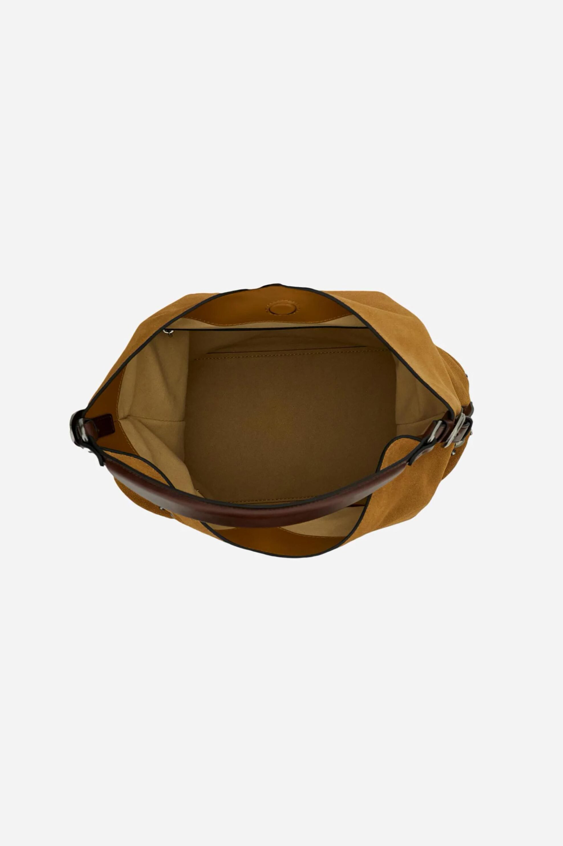 La Martina Γυναικεία Suede Τσάντα Hobo με Λογότυπο Arizona - Wca019-Lt133 Ταμπά