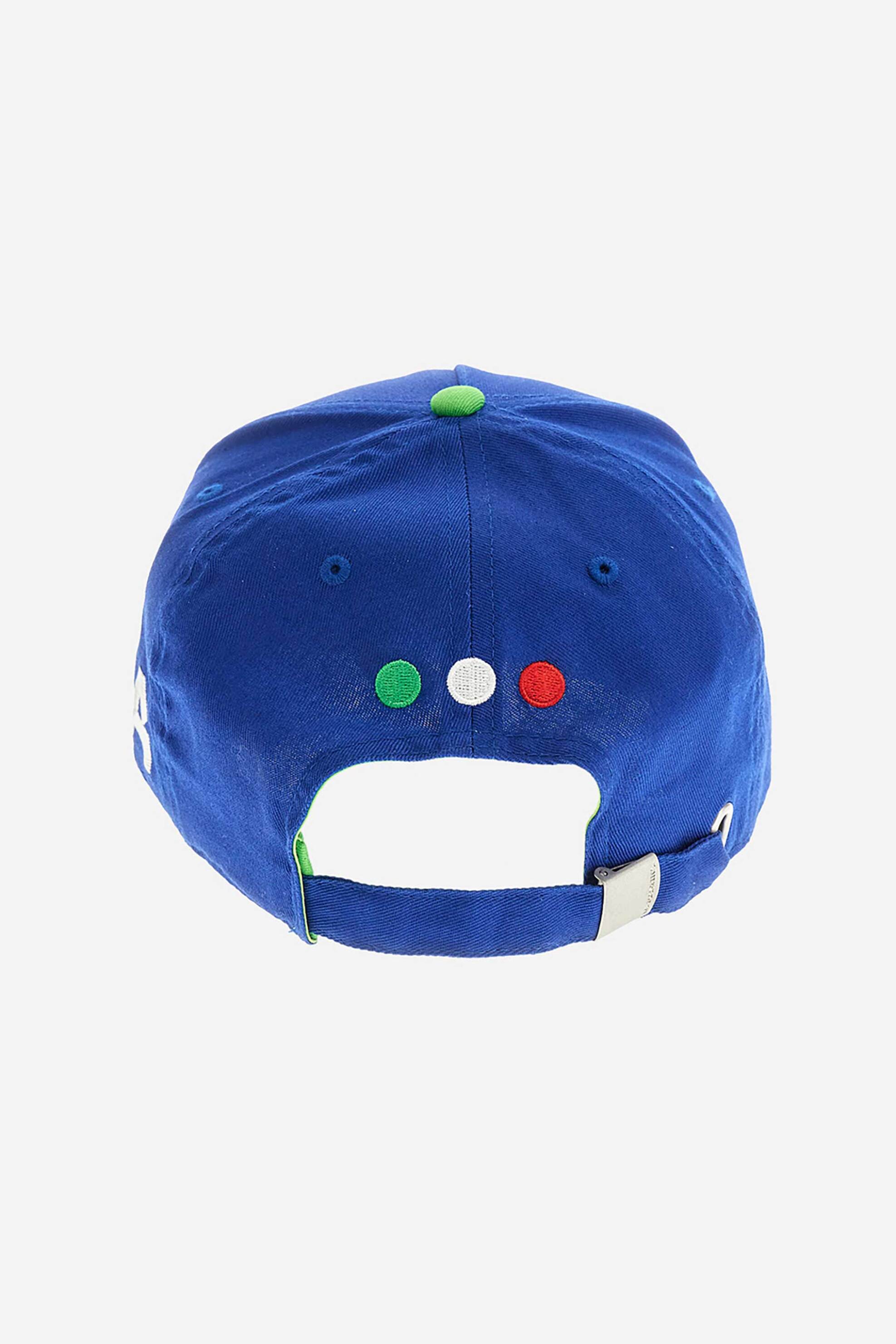 La Martina Unisex Καπέλο Baseball Μονόχρωμο με Contrast Λεπτομέρειες Yao - Yuh301-Tw515 Μπλε
