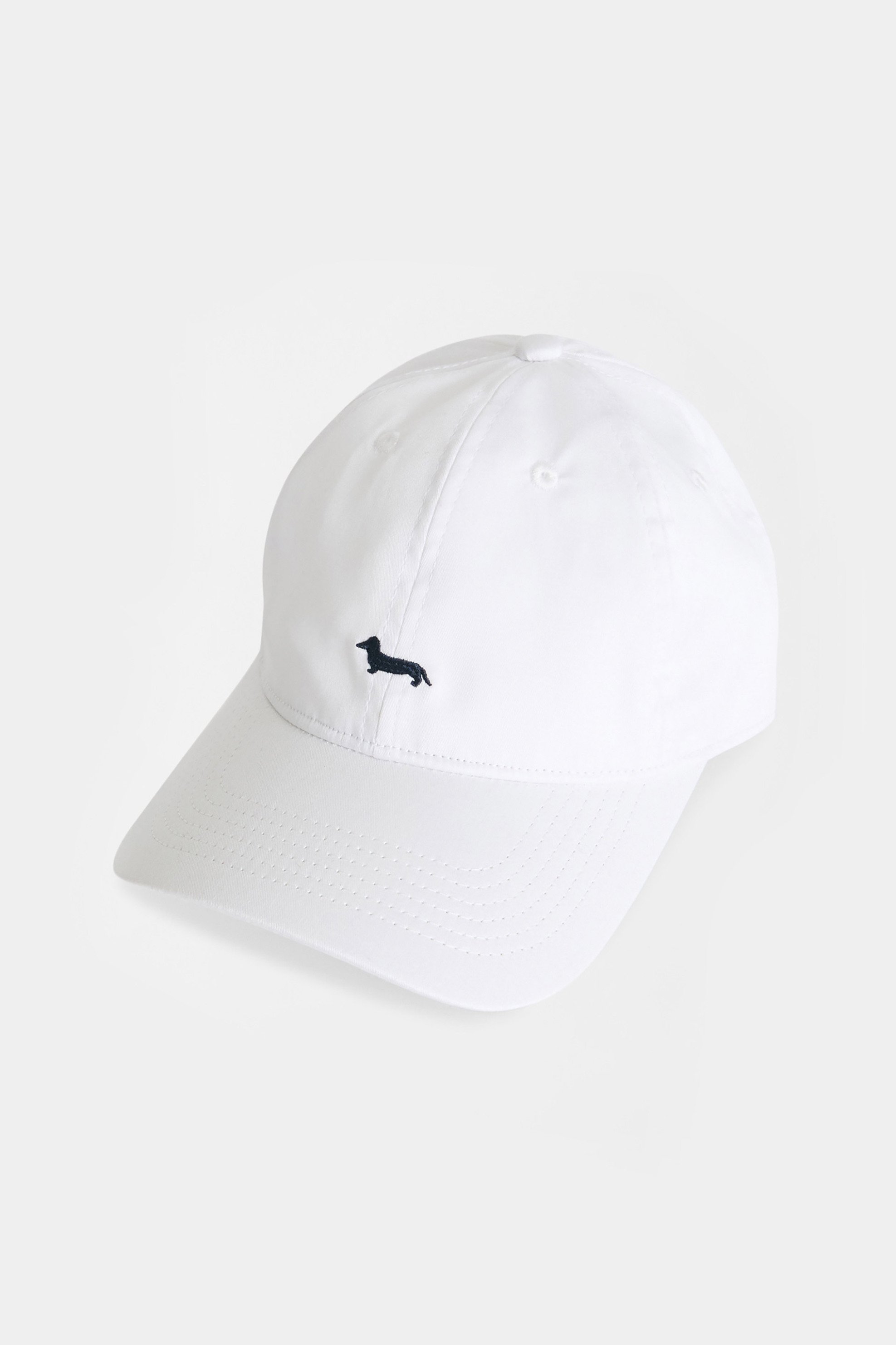 Harmont & Blaine ανδρικό καπέλο jockey με κεντημένο λογότυπο - N0Q109053303 Λευκό