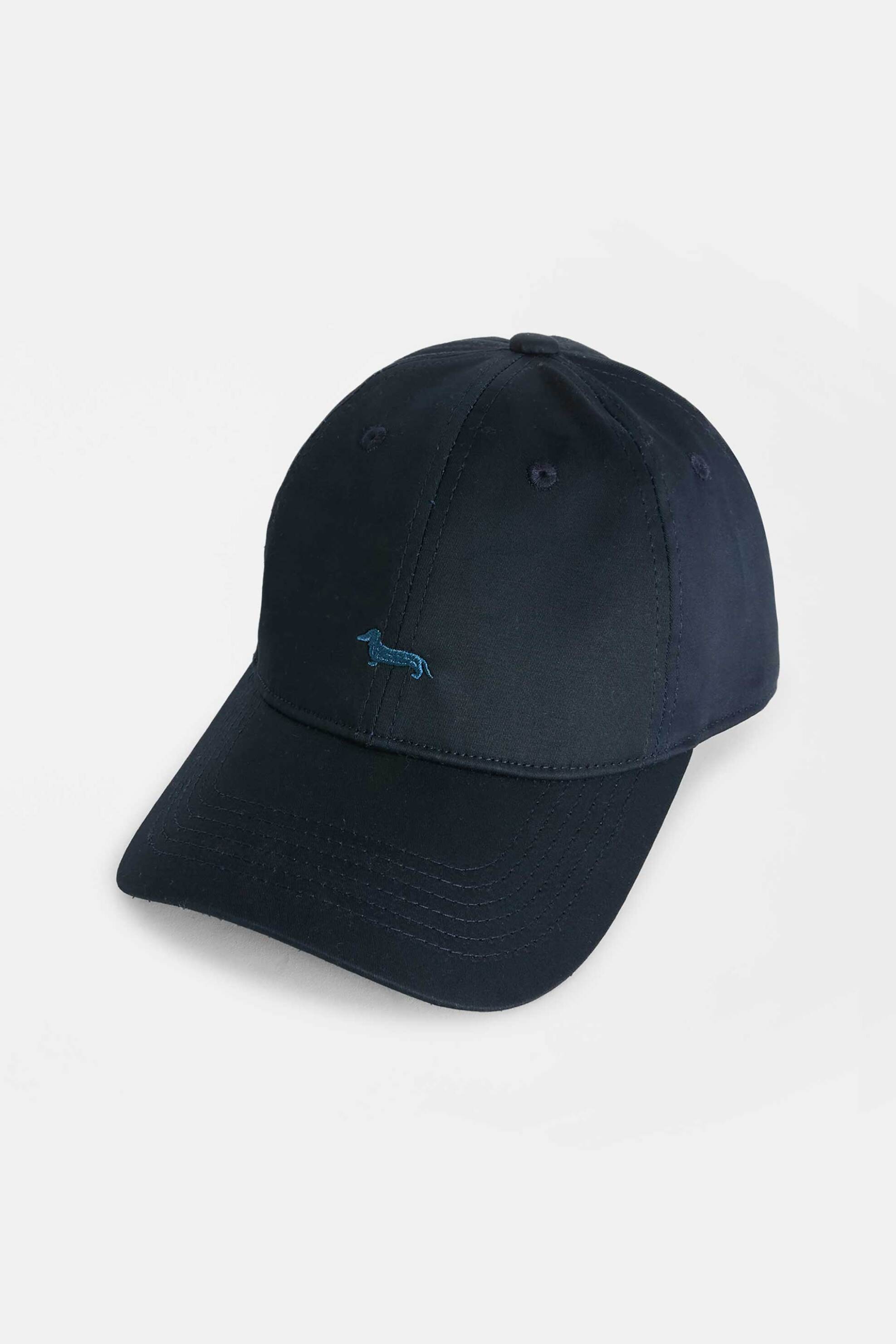 Harmont & Blaine ανδρικό καπέλο jockey με κεντημένο λογότυπο - N0Q109053303 Μπλε Σκούρο