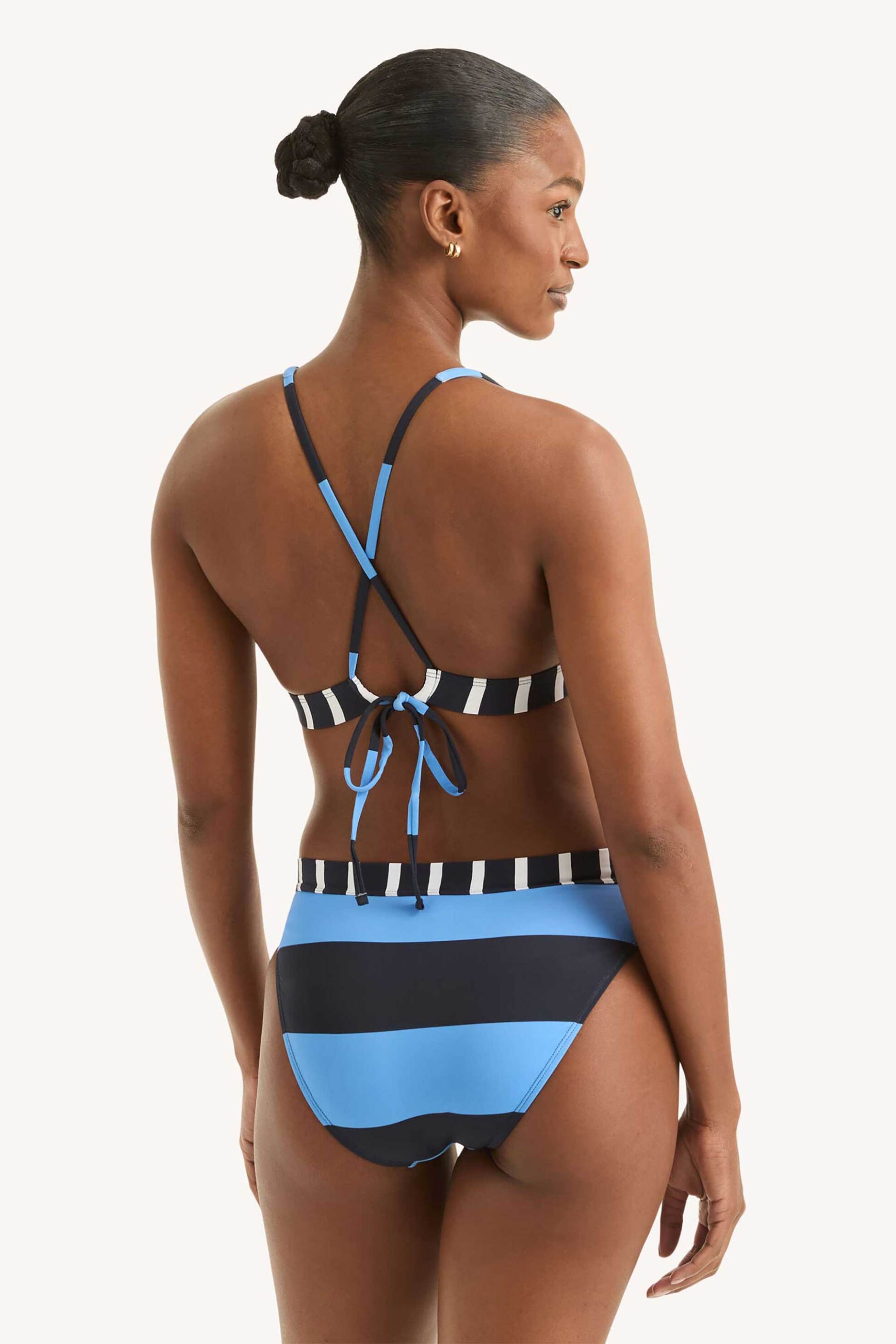 Nautica γυναικείο μαγιό μπικίνι τοπ triangle με ριγέ σχέδιο - 402009137 Μπλε φωτογραφία