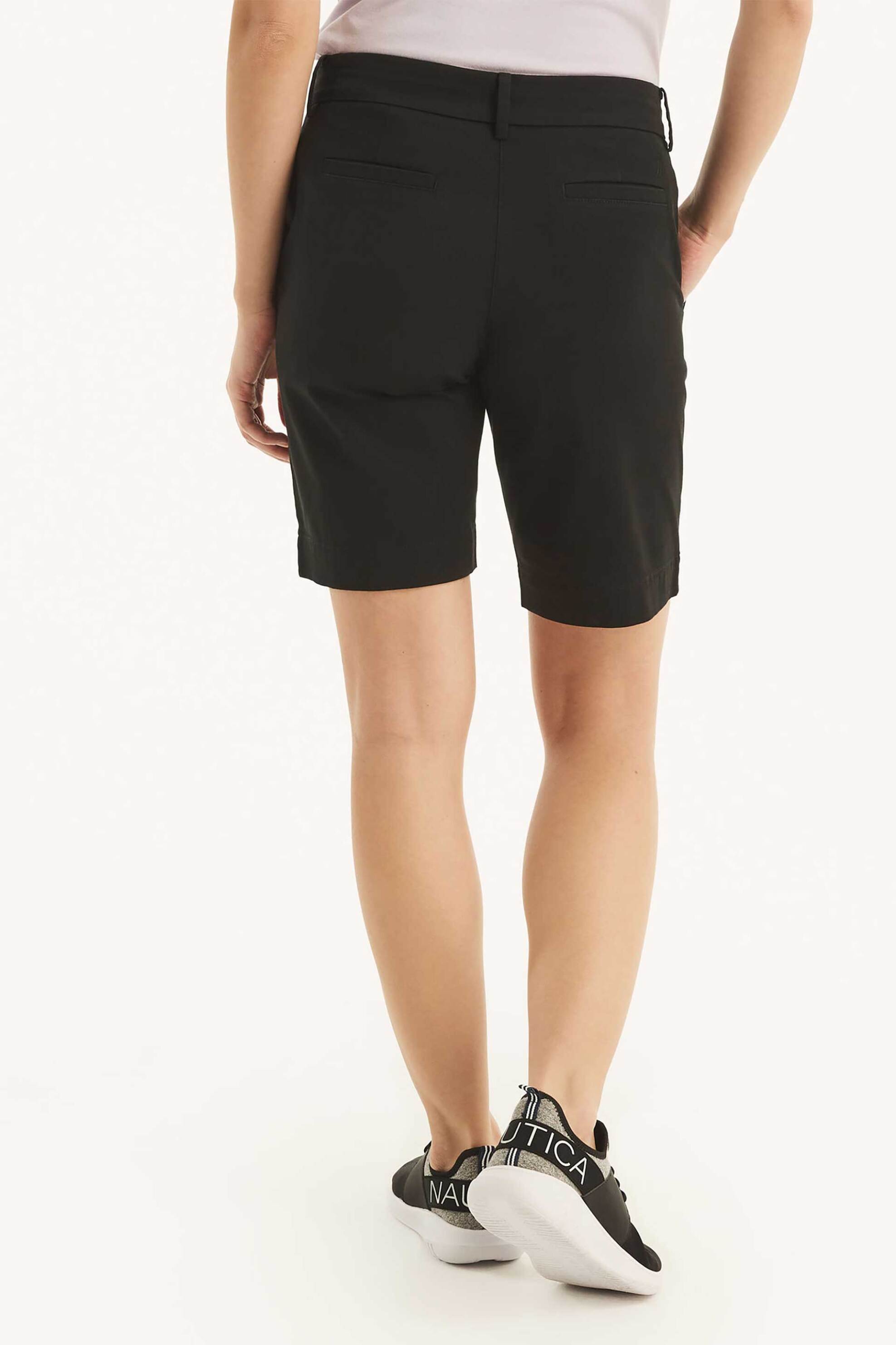 NAUTICA Nautica γυναικεία βερμούδα chino Classic Fit - 45B702 Μαύρο - 3