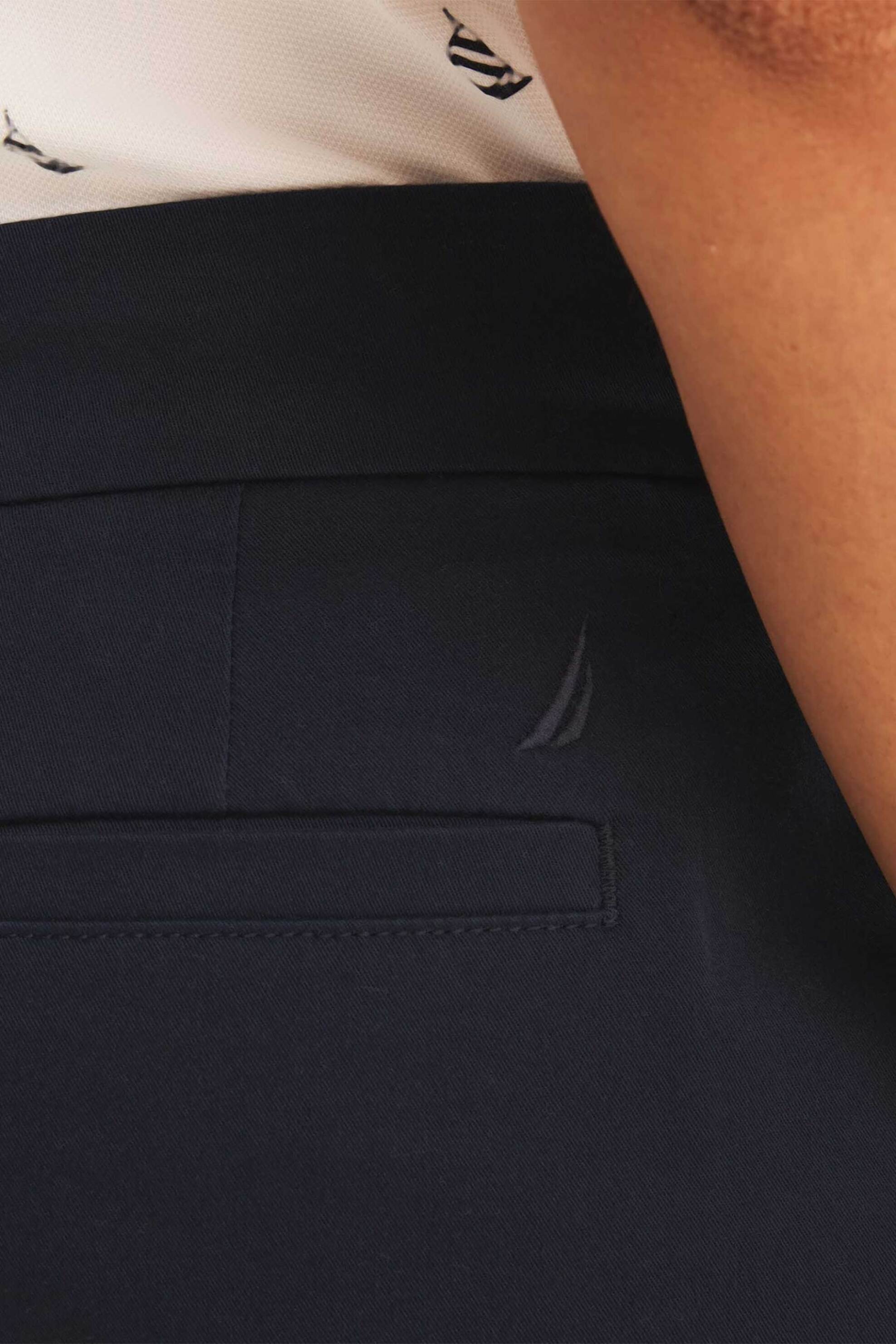 Nautica Γυναικεία Βερμούδα Chino Classic Fit - 45B702 Μπλε Σκούρο