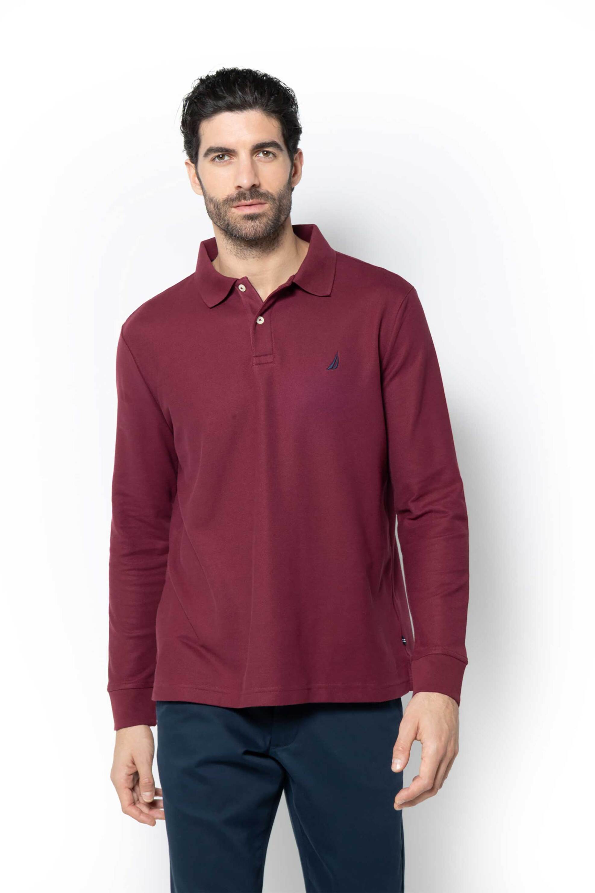 Ανδρικές μπλούζες nautica σε μπορντο