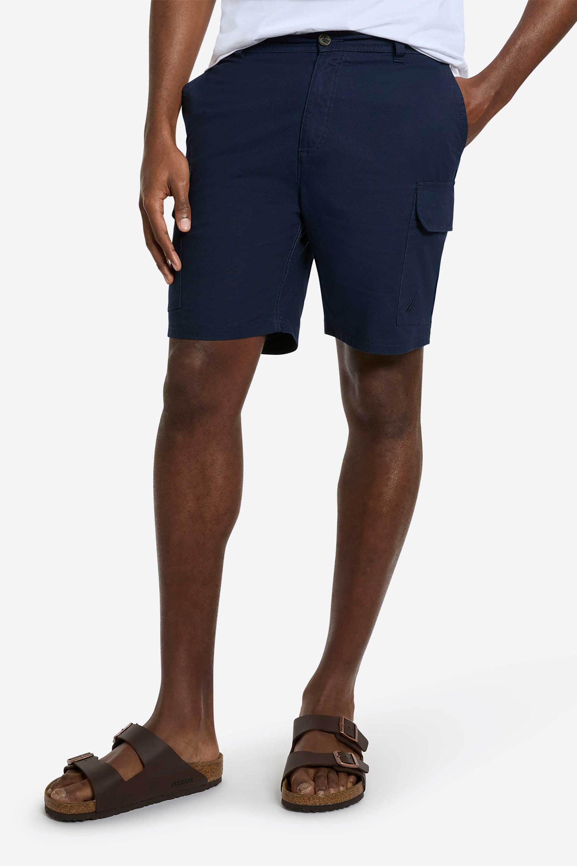 Nautica ανδρική βερμούδα cargo Regular Fit "Bartholomew" - N1R03002 Μπλε Σκούρο φωτογραφία