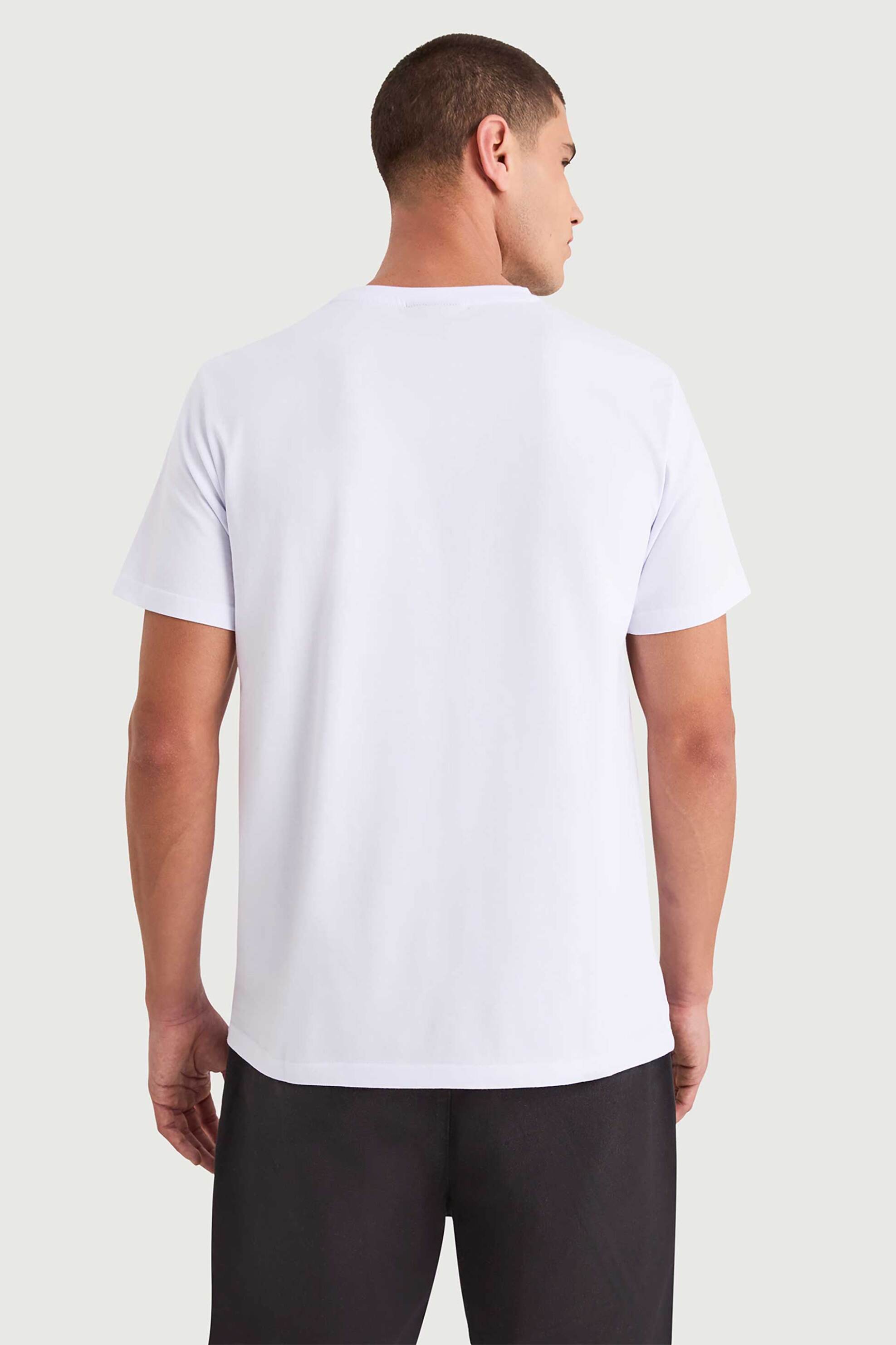 Nautica Ανδρικό T-Shirt με Λογότυπο Onda - N1V03949 Λευκό
