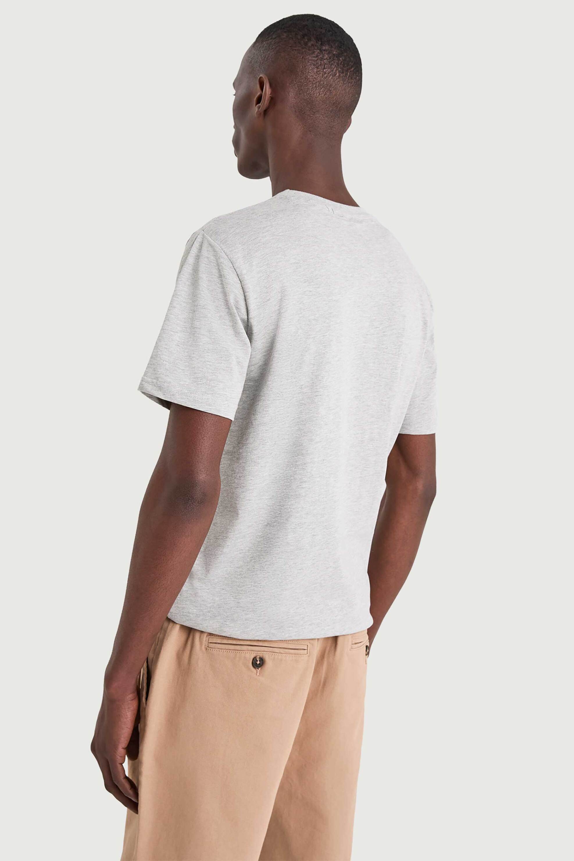 Nautica Ανδρικό T-Shirt με Graphic Print Timon - N1V03991 Γκρι