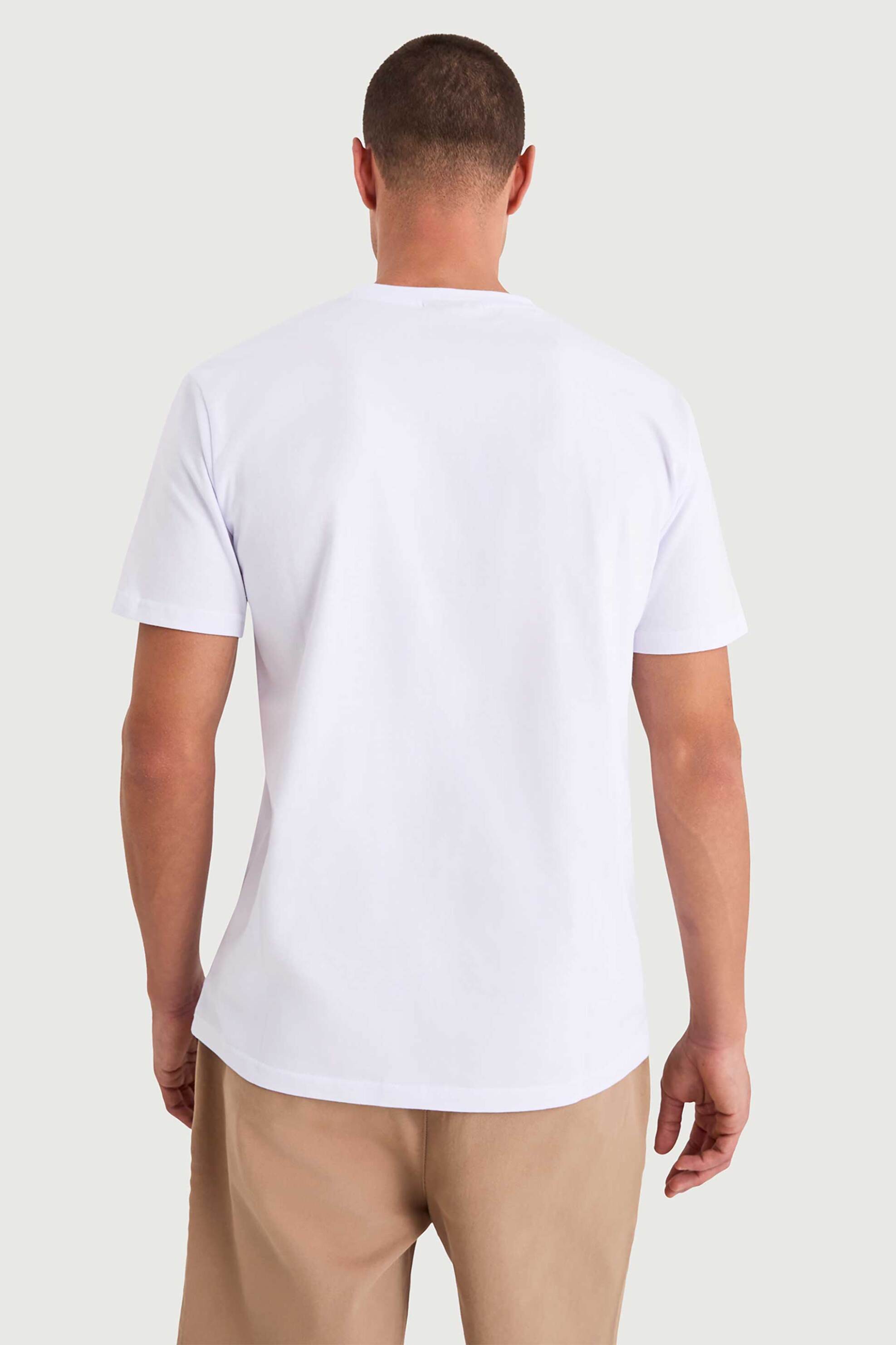Nautica Ανδρικό T-Shirt με Graphic Print Parett - N1V04026 Λευκό