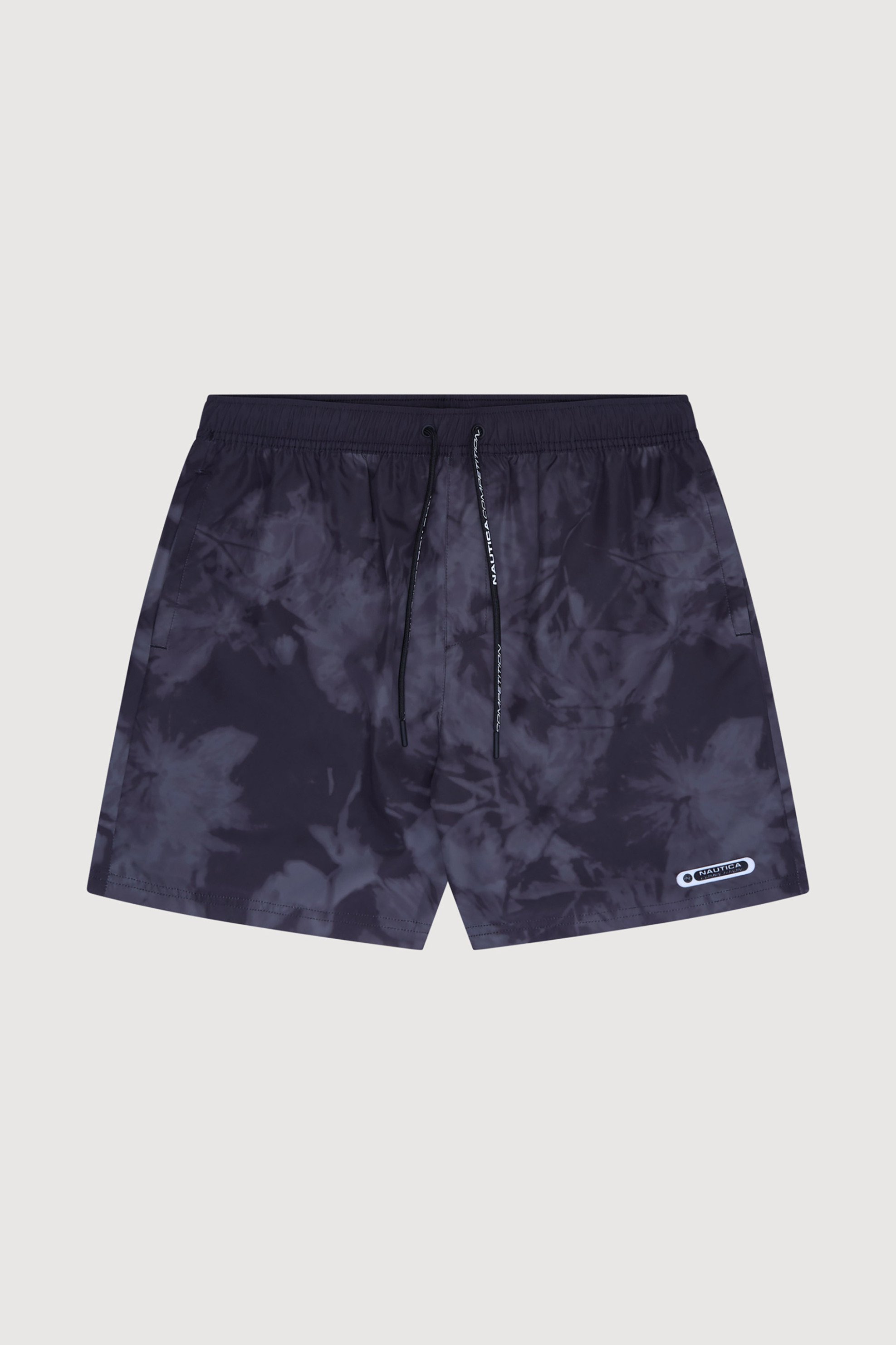 Nautica ανδρικό μαγιό σορτς με all-over print και λογότυπο "Inca" - N7V03919 Μαύρο