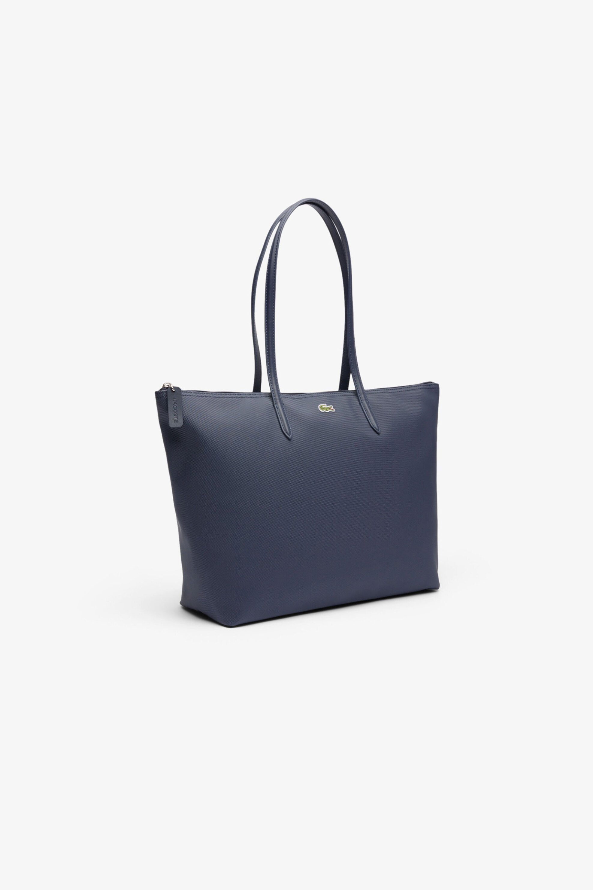 Lacoste γυναικεία τσάντα tote με ανάγλυφο λογότυπο "Large Concept L.12.12" - NF1888PK Μπλε Σκούρο φωτογραφία