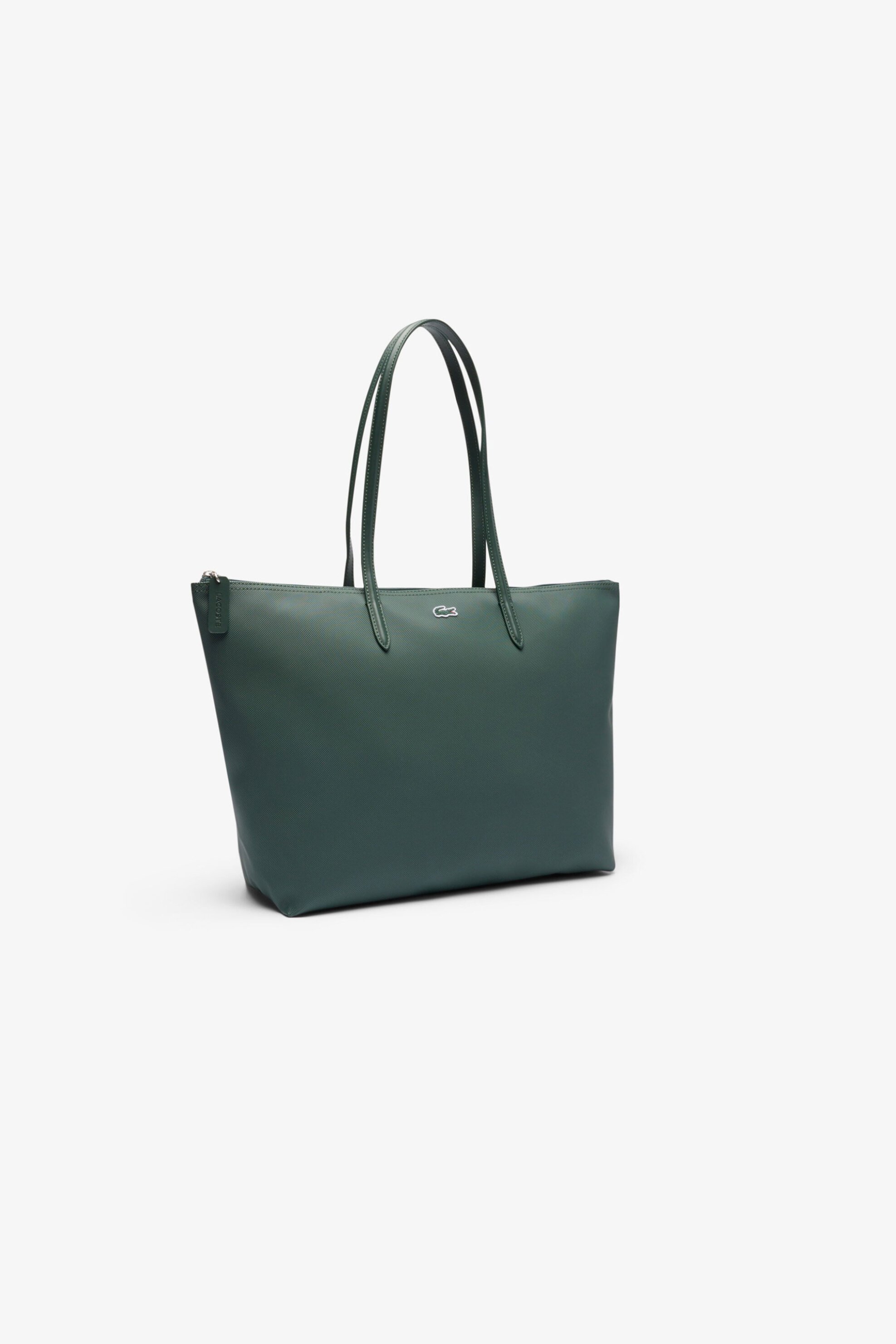 Lacoste γυναικεία τσάντα tote πικέ με λογότυπο 