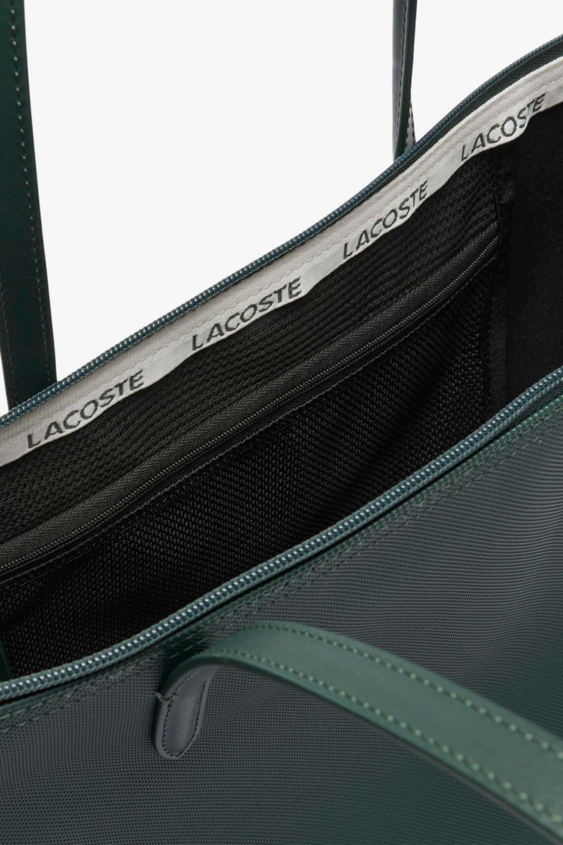Lacoste Γυναικεία Τσάντα Tote Πικέ με Λογότυπο Concept L 12 Large - Nf1888Pk Κυπαρισσί