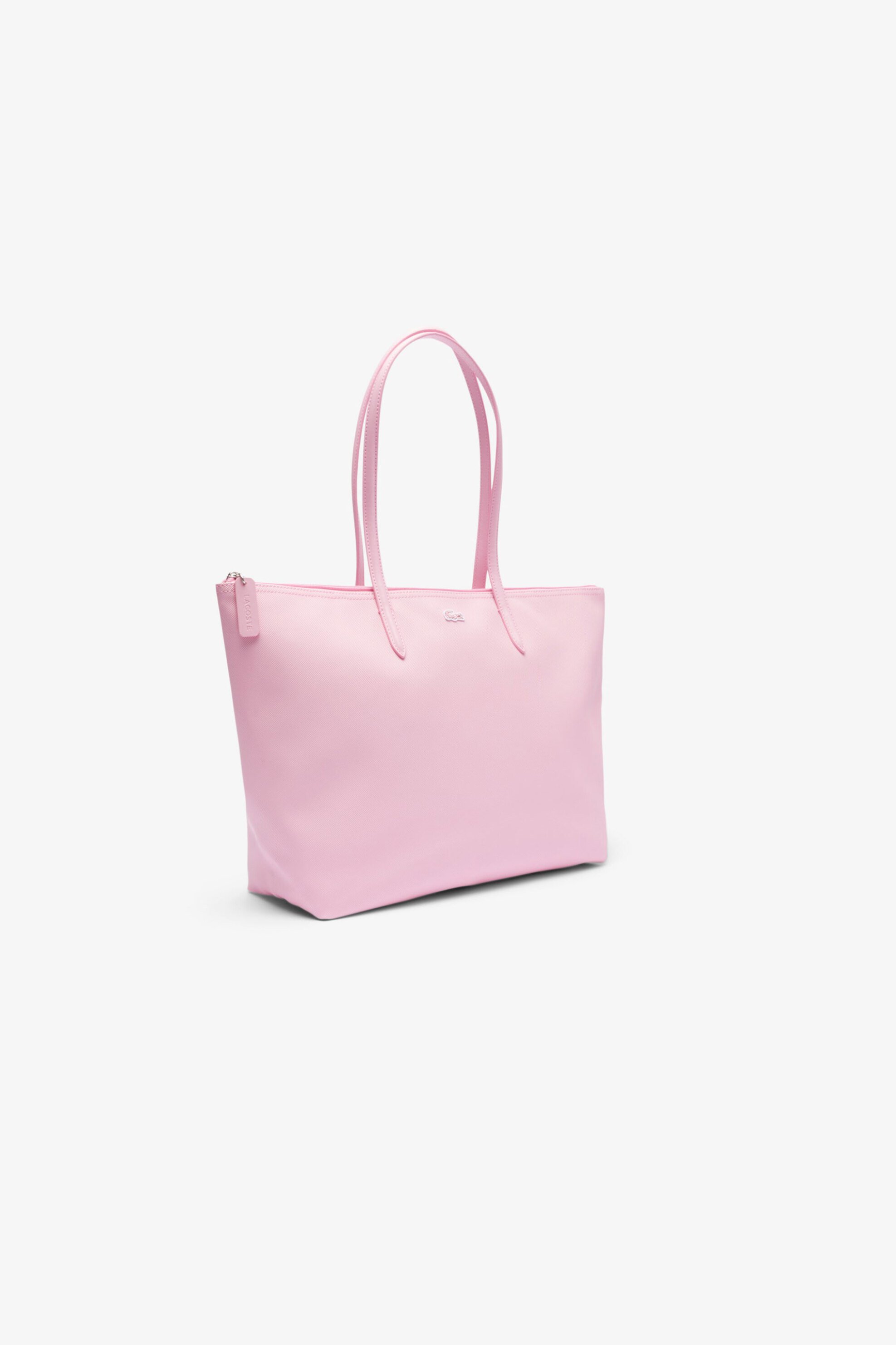 Lacoste γυναικεία τσάντα tote με ανάγλυφο λογότυπο "Large Concept L.12.12" - NF1888PK Ροζ φωτογραφία