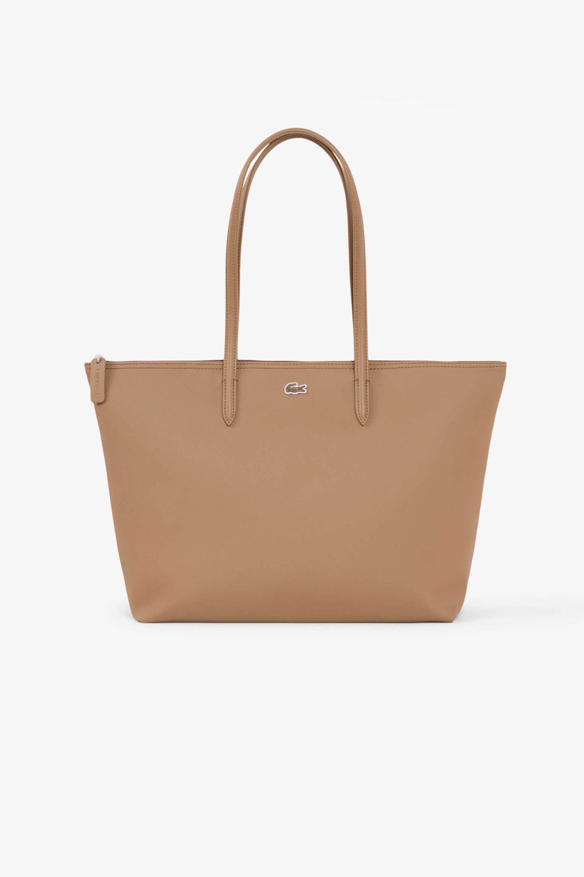 Lacoste γυναικεία τσάντα tote πικέ με λογότυπο 