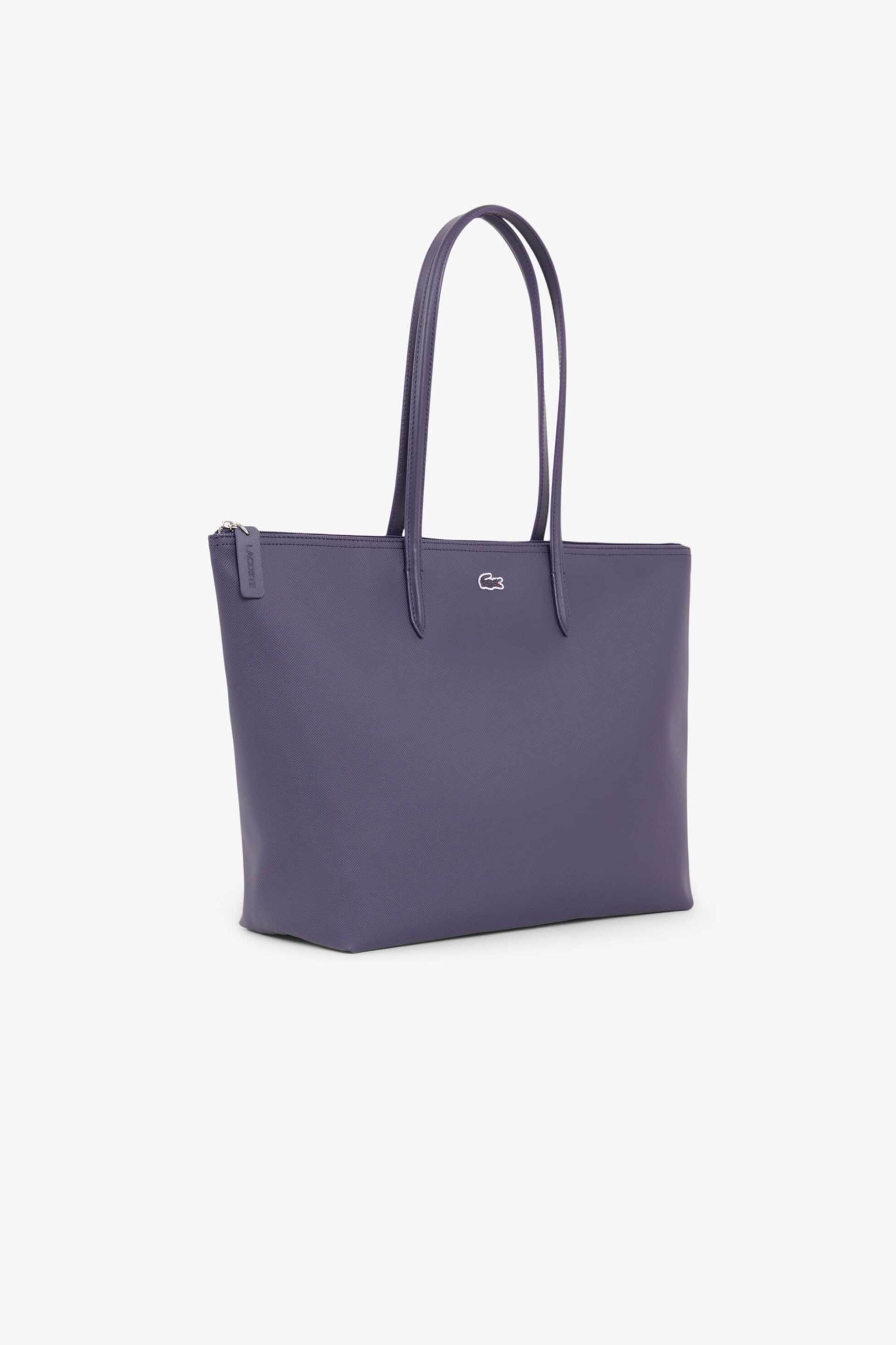 Lacoste γυναικεία τσάντα tote πικέ με λογότυπο 