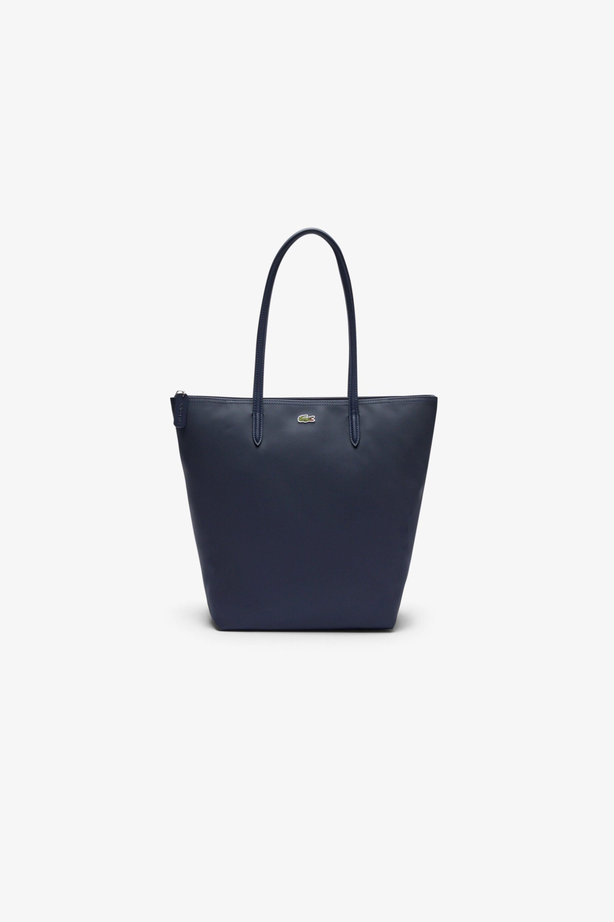 LACOSTE Lacoste γυναικεία τσάντα tote με ανάγλυφο λογότυπο "Concept Vertical Tote L.12.12" - NF1890PK Μπλε Σκούρο