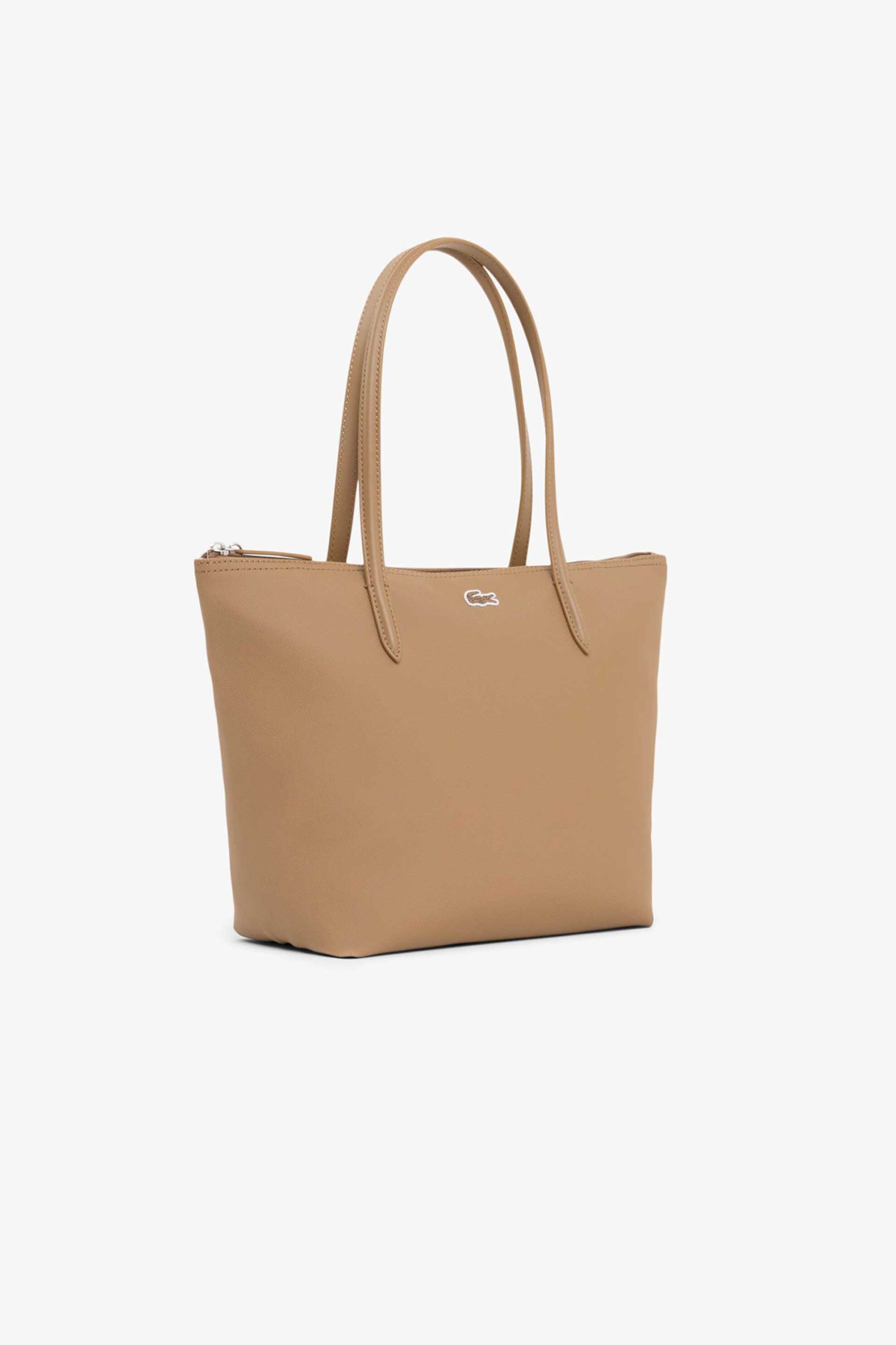Lacoste γυναικεία τσάντα tote πικέ με λογότυπο 