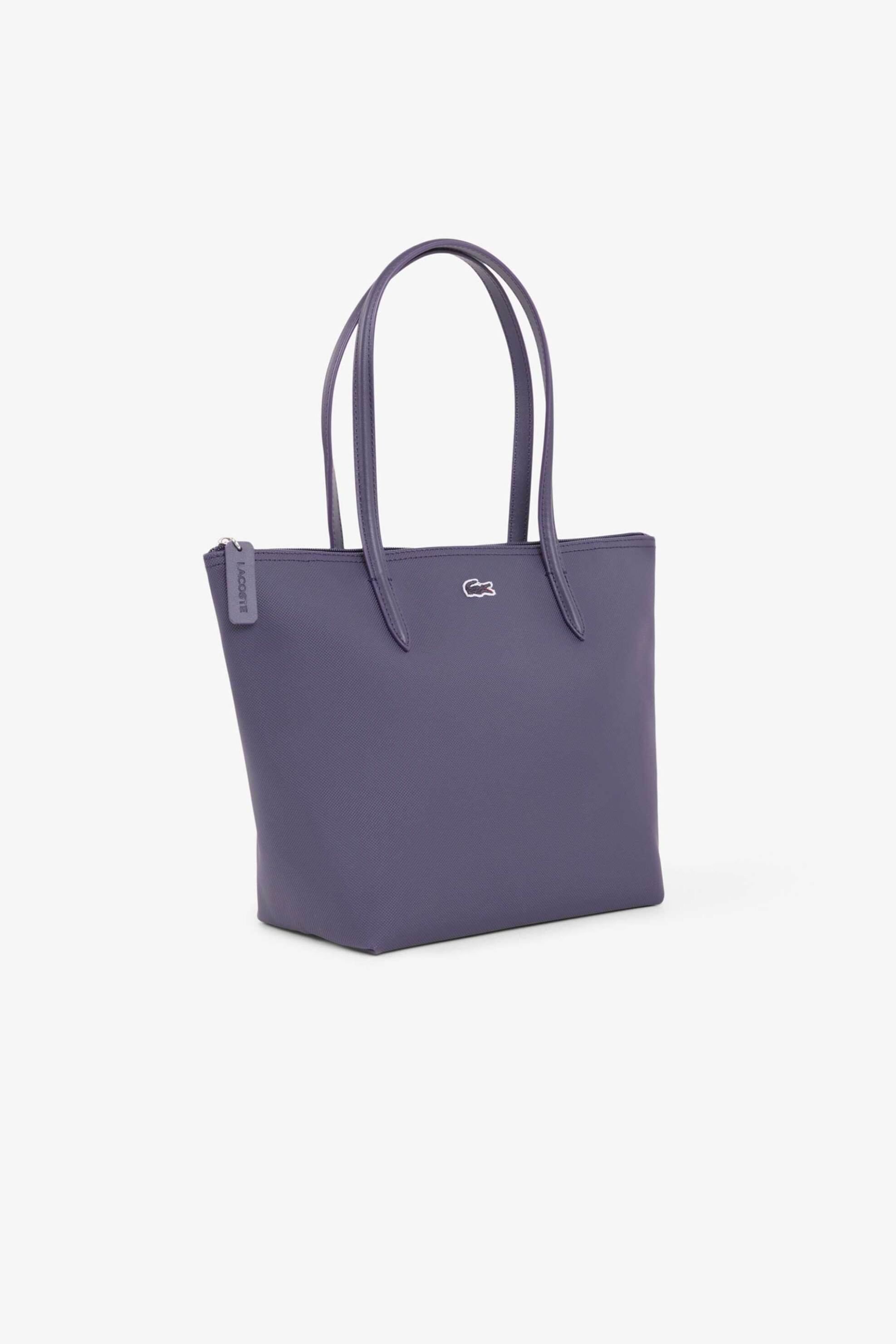 Lacoste γυναικεία τσάντα tote πικέ με λογότυπο 