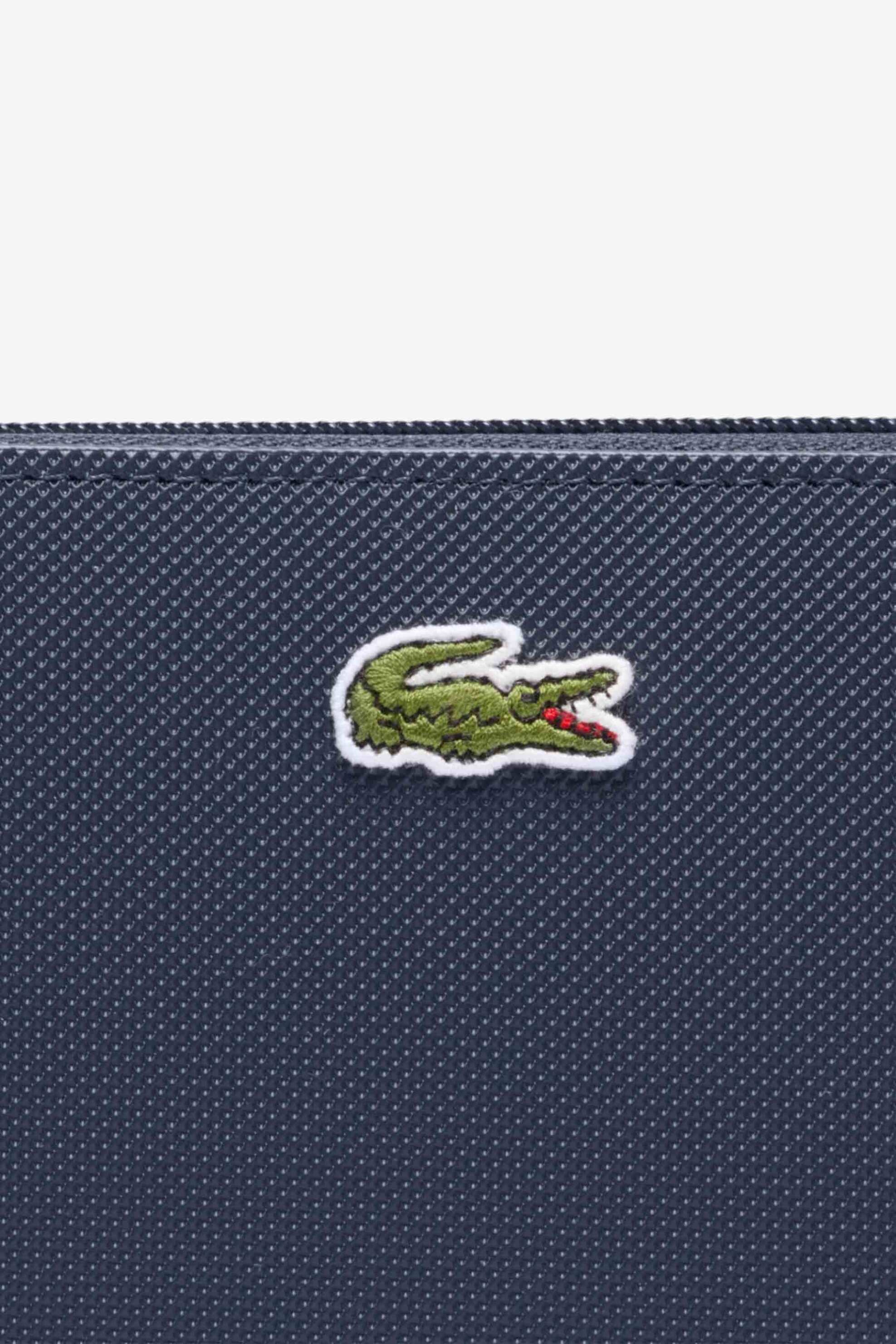 Lacoste γυναικείο πορτοφόλι πικέ με λογότυπο 