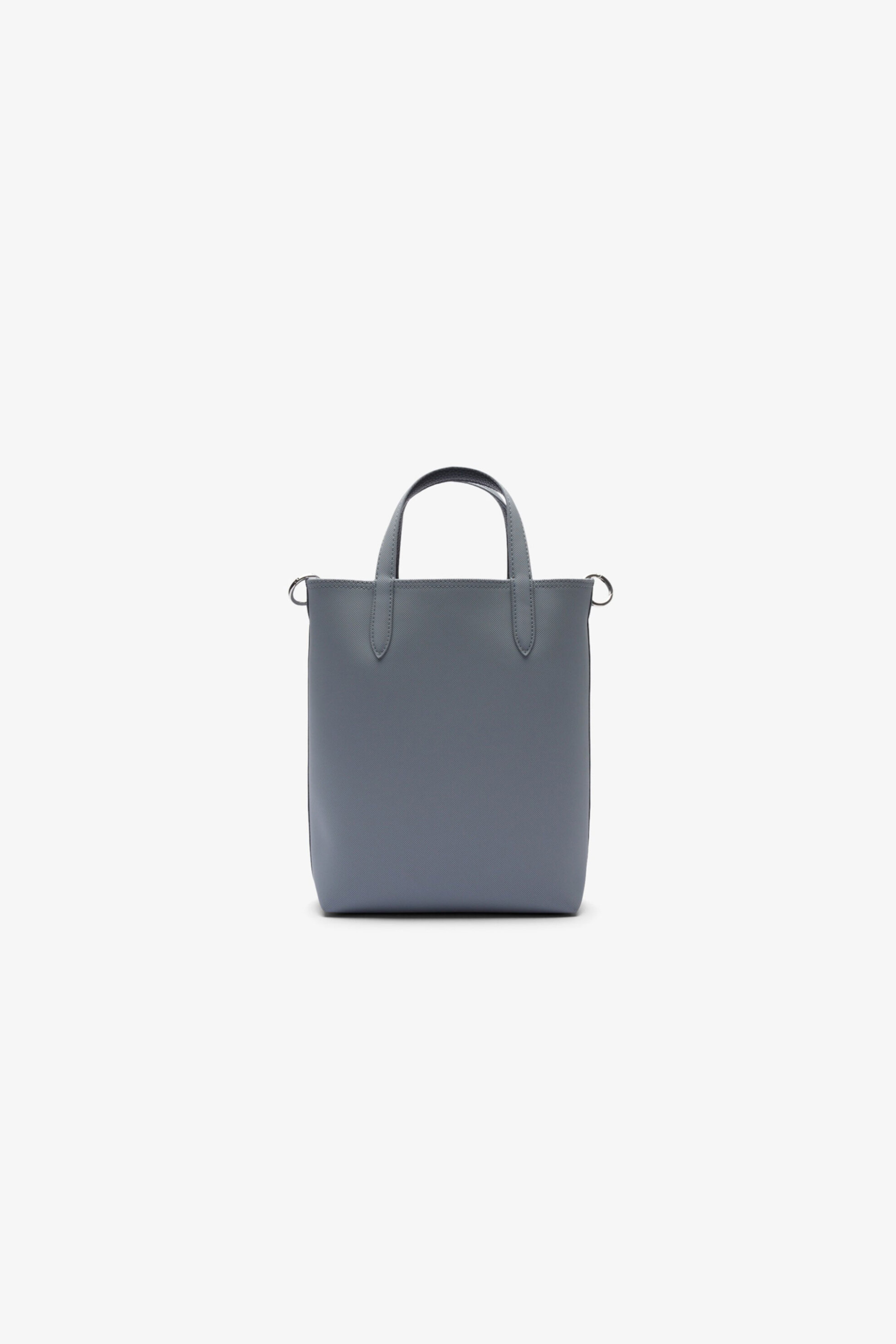 Lacoste γυναικεία crossbody τσάντα διπλής όψης "Anna Reversible Coated Canvas " - NF2991AA Γκρι Γαλάζιο φωτογραφία