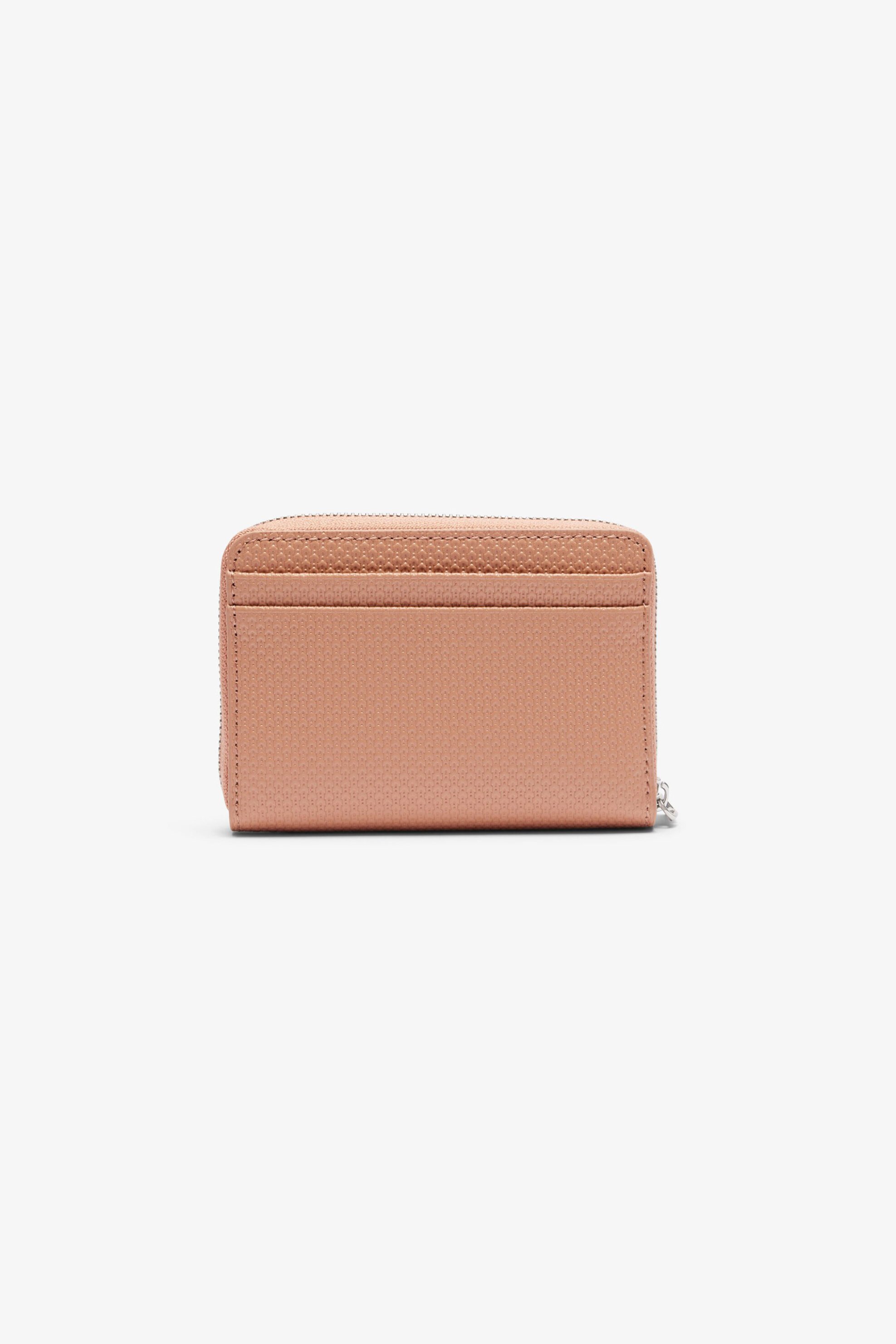 Lacoste unisex πορτοφόλι με ανάγλυφο λογότυπο "Unisex Chantaco" - NF3855KL Σομόν φωτογραφία