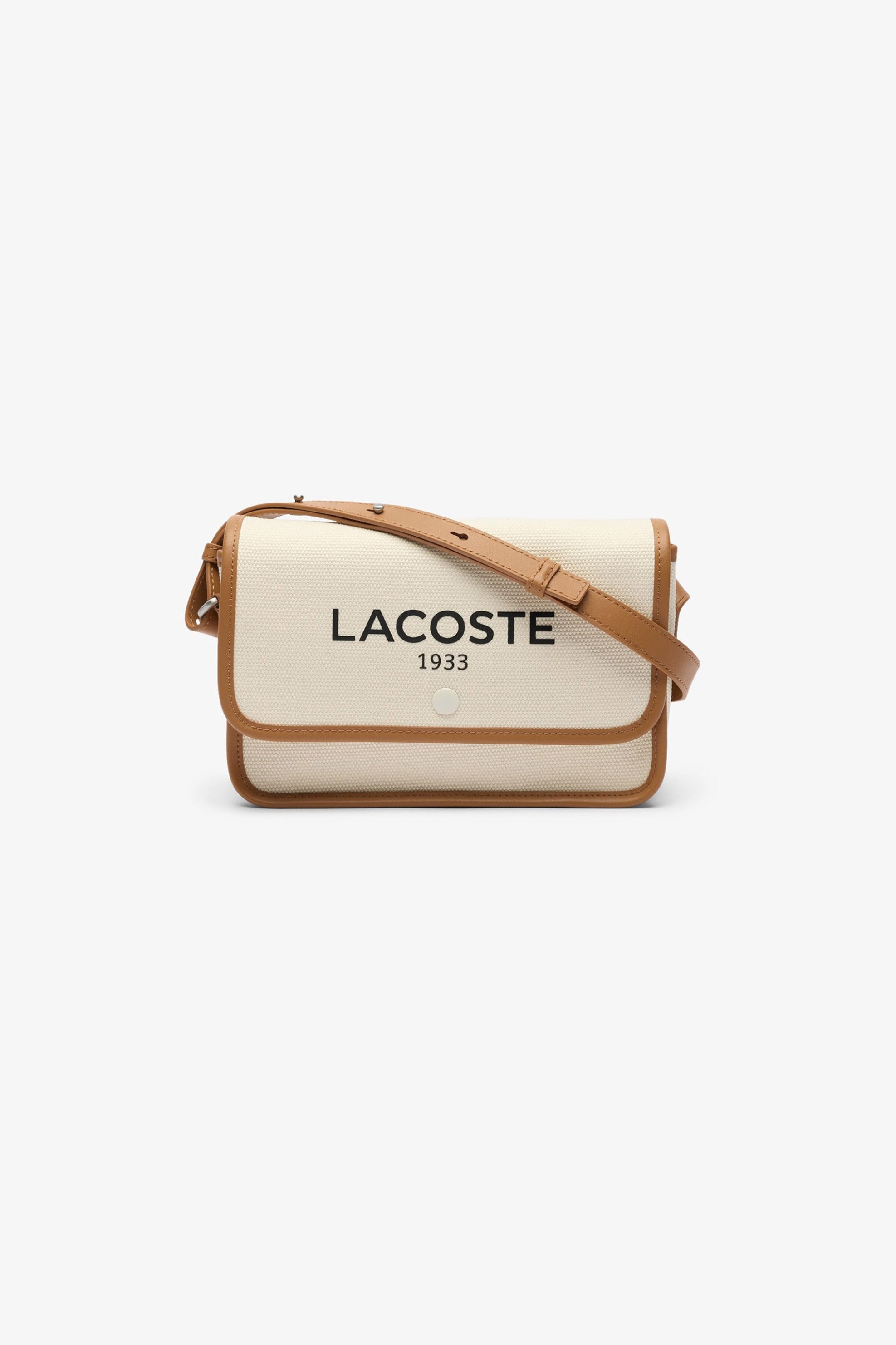 Lacoste γυναικεία τσάντα crossbody με λογότυπο "Heritage" - NF4507TD Εκρού