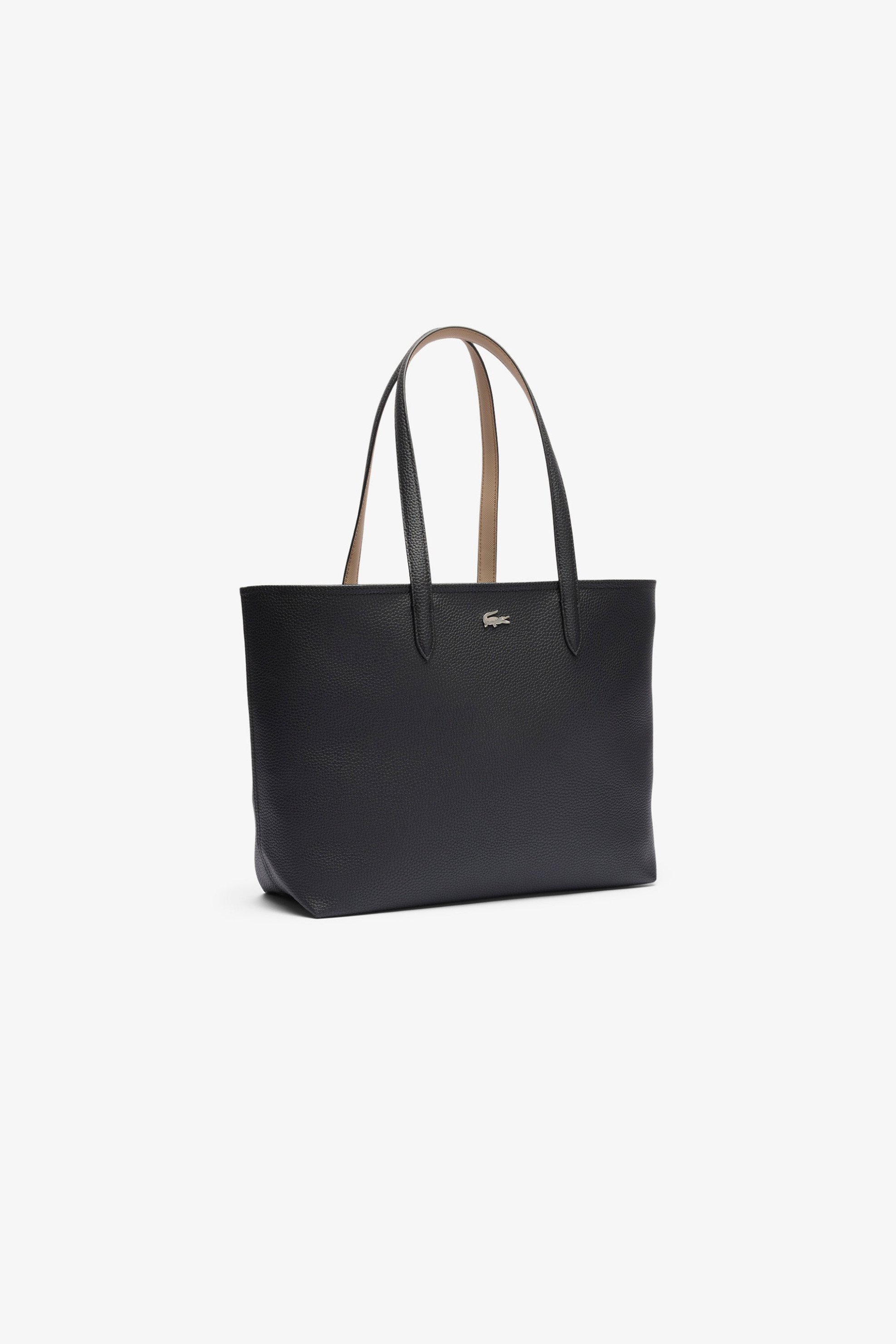 Lacoste γυναικεία τσάντα tote με μεταλλικό λογότυπο 