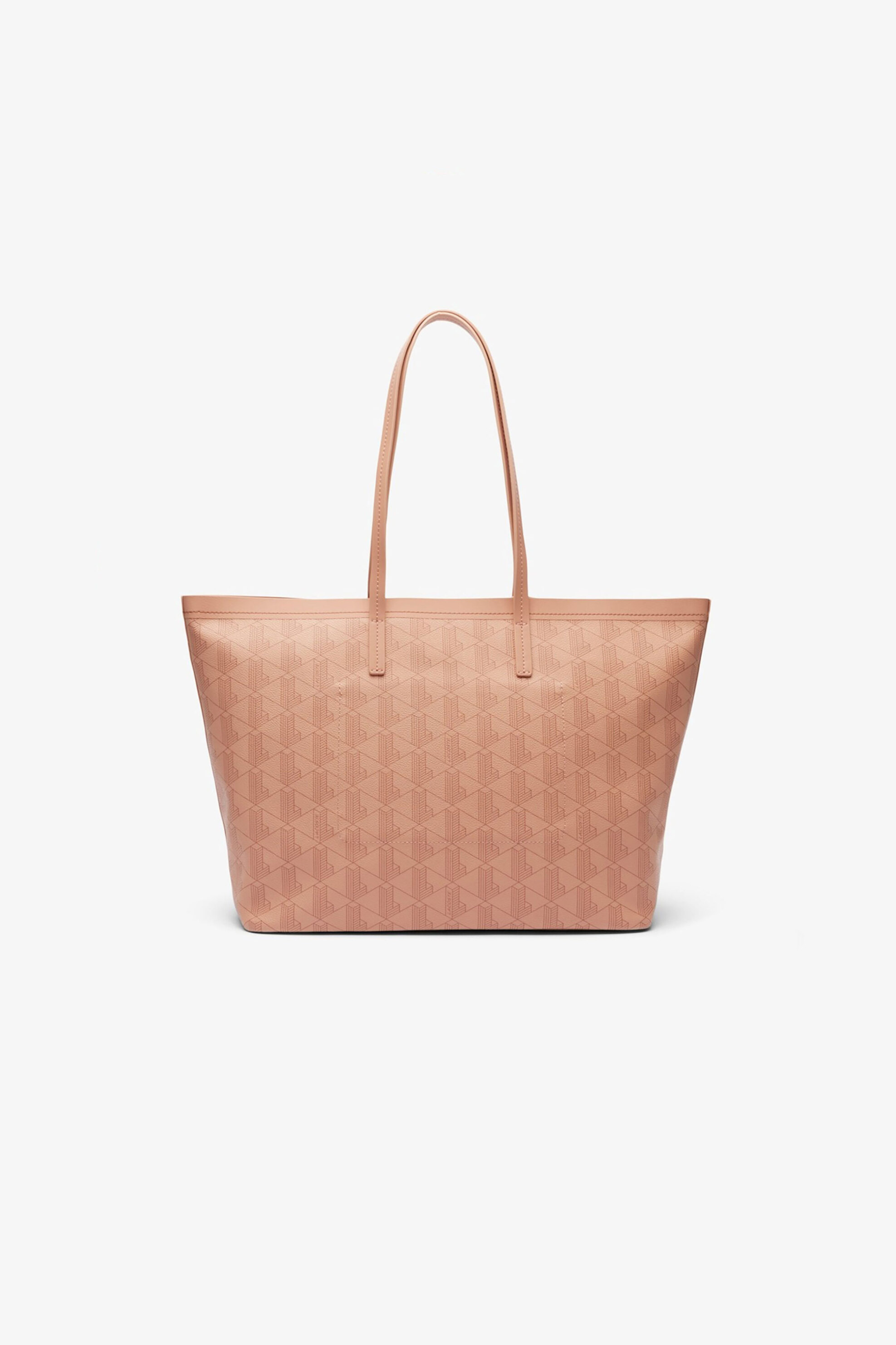 Lacoste γυναικεία τσάντα tote με all-over monogram "Zely" - NF5001ZE Nude φωτογραφία