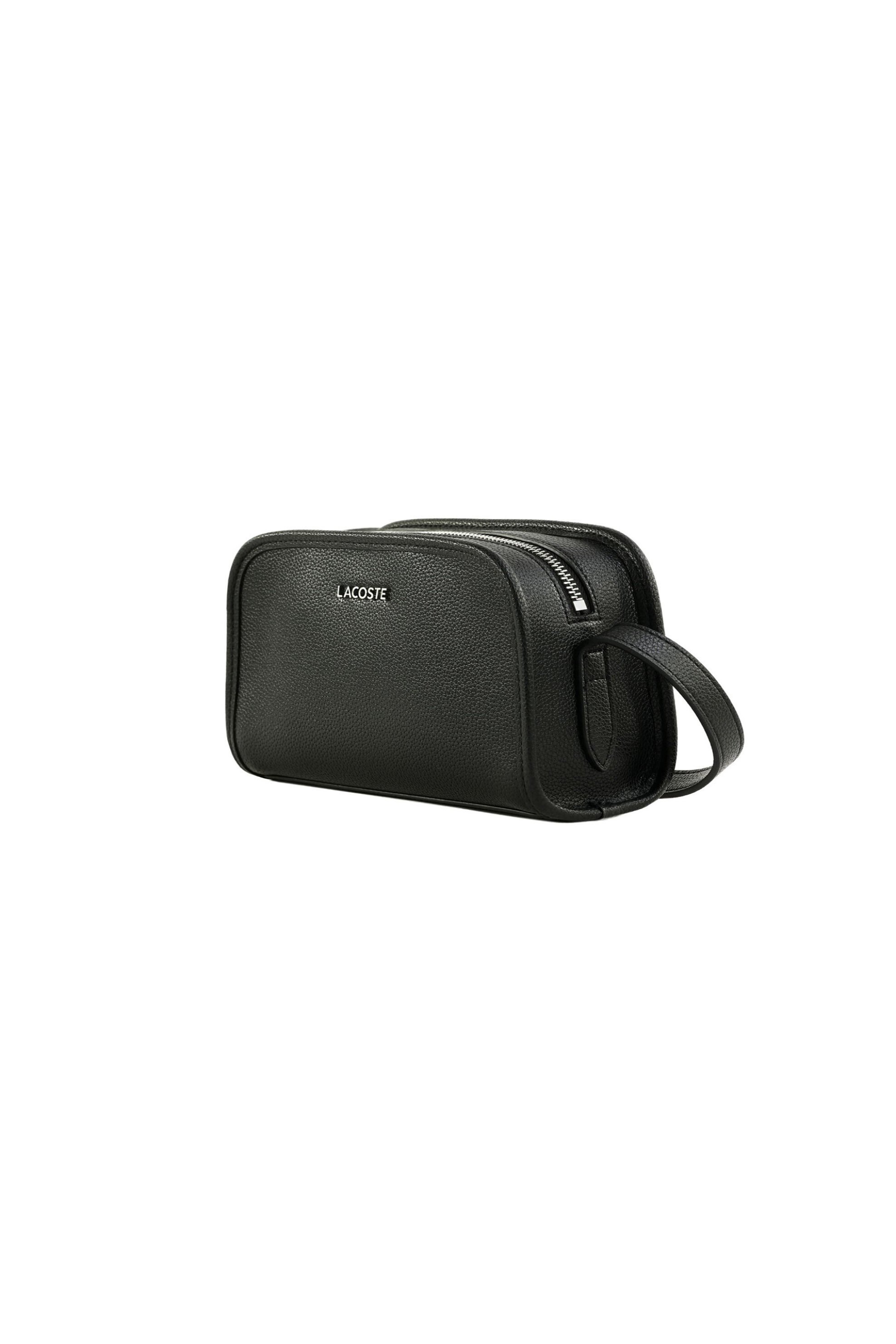Lacoste γυναικεία τσάντα crossbody μονόχρωμη με μεταλλικό λογότυπο - NF5146EG Μαύρο φωτογραφία