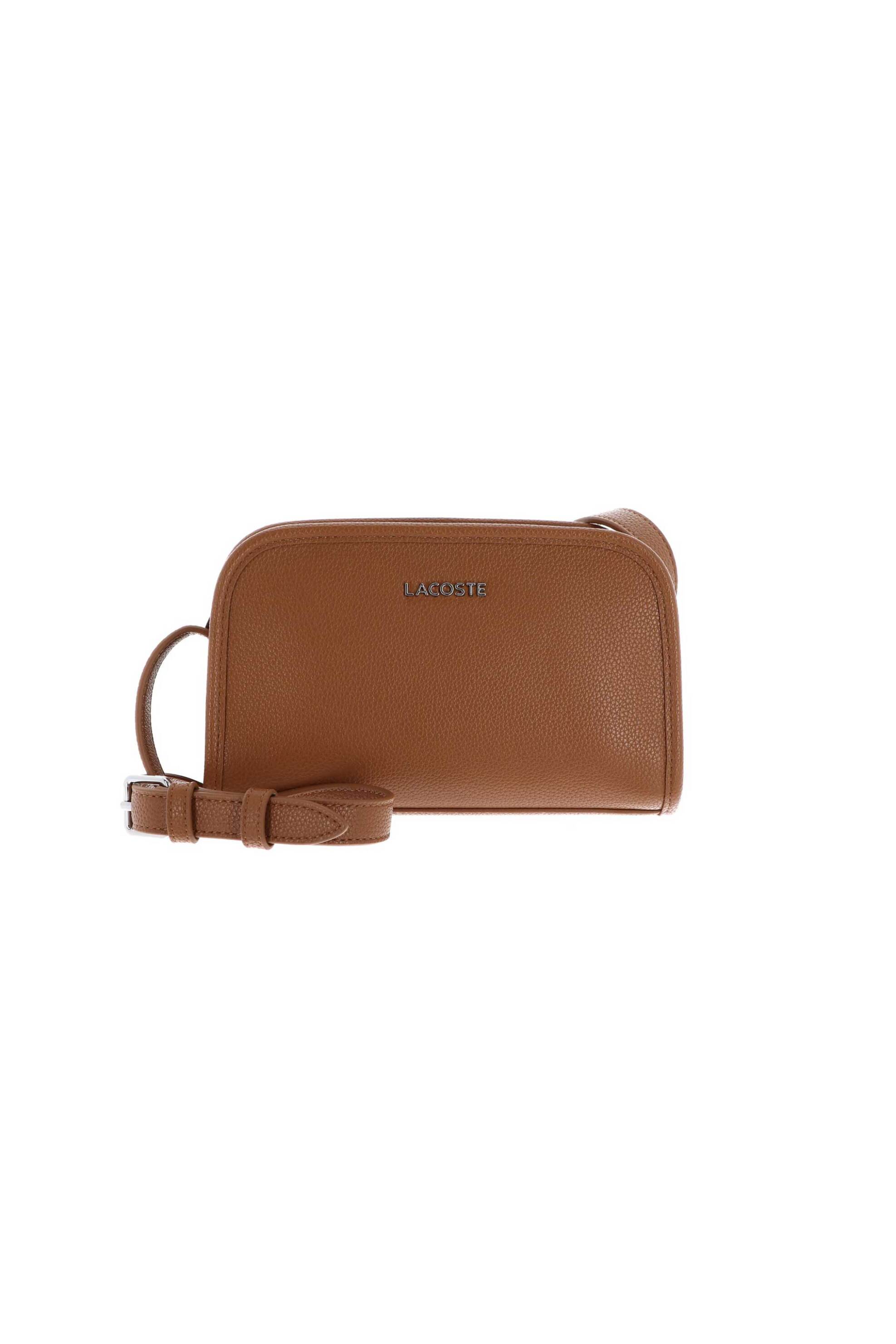 Lacoste γυναικεία τσάντα crossbody μονόχρωμη με μεταλλικό λογότυπο - NF5146EG Ταμπά