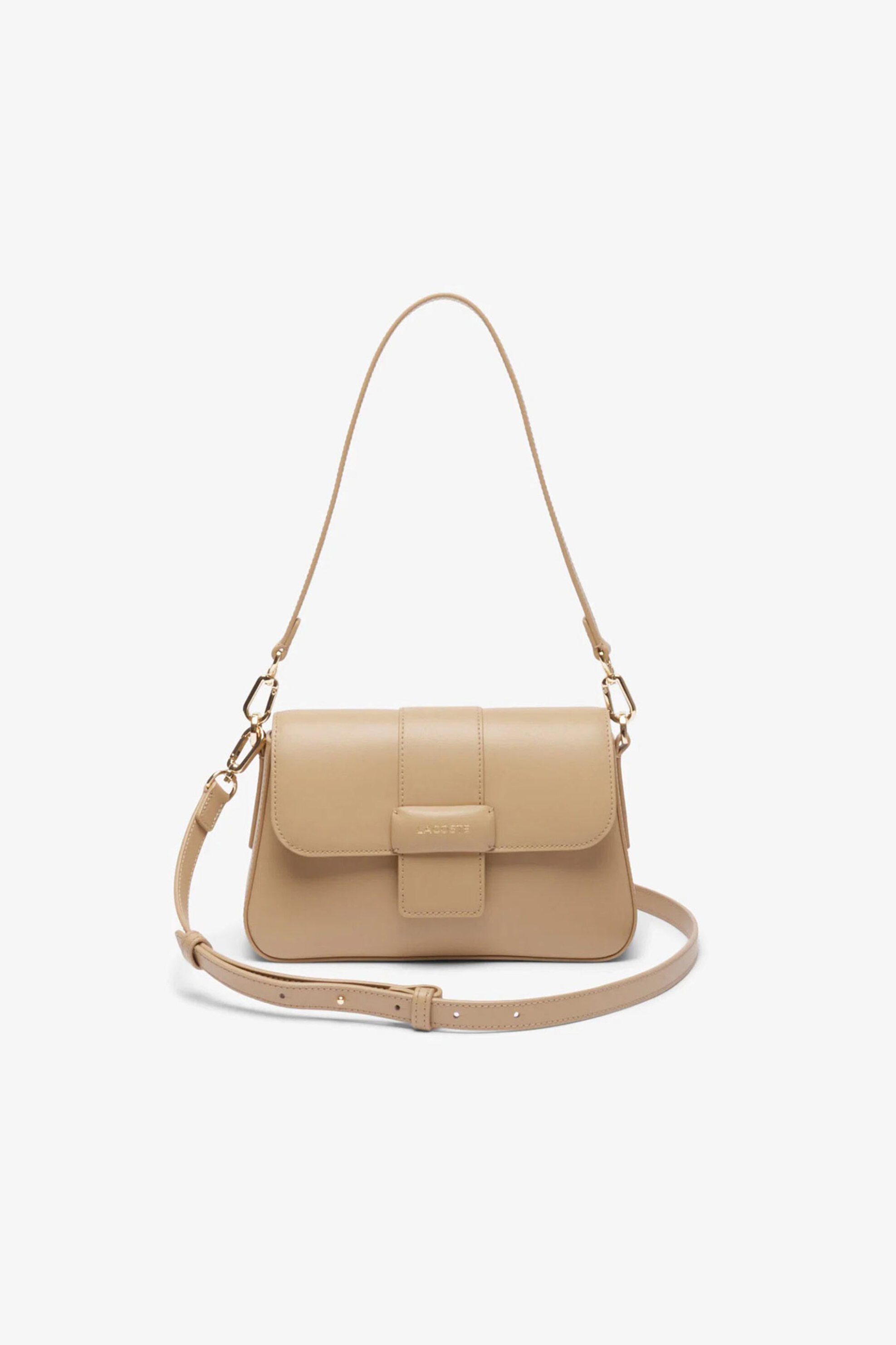 Lacoste γυναικεία τσάντα ώμου με λογότυπο - NF5152AU Μπεζ