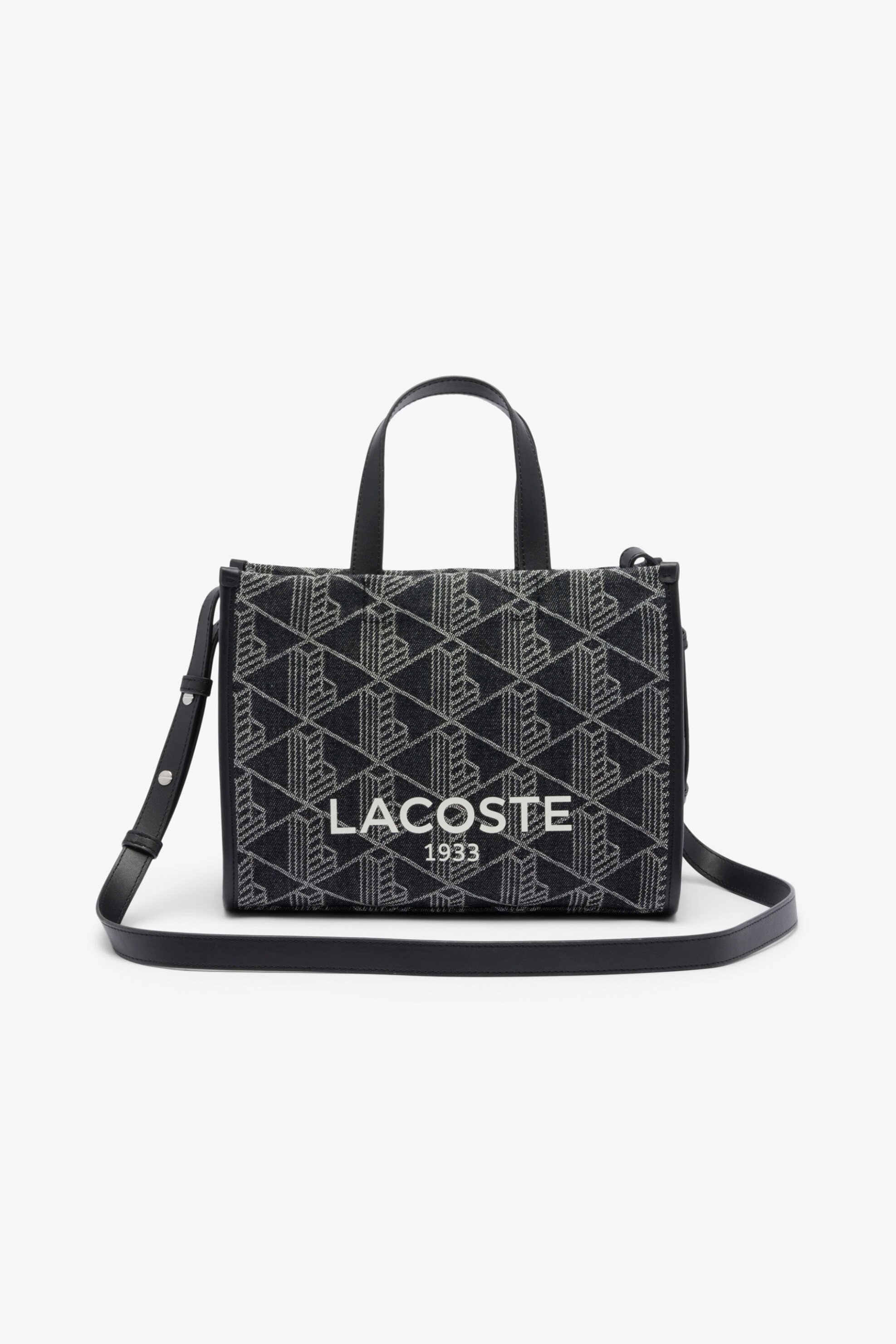 Lacoste γυναικεία τσάντα tote "Small Heritage" - NF5177HK Μαύρο