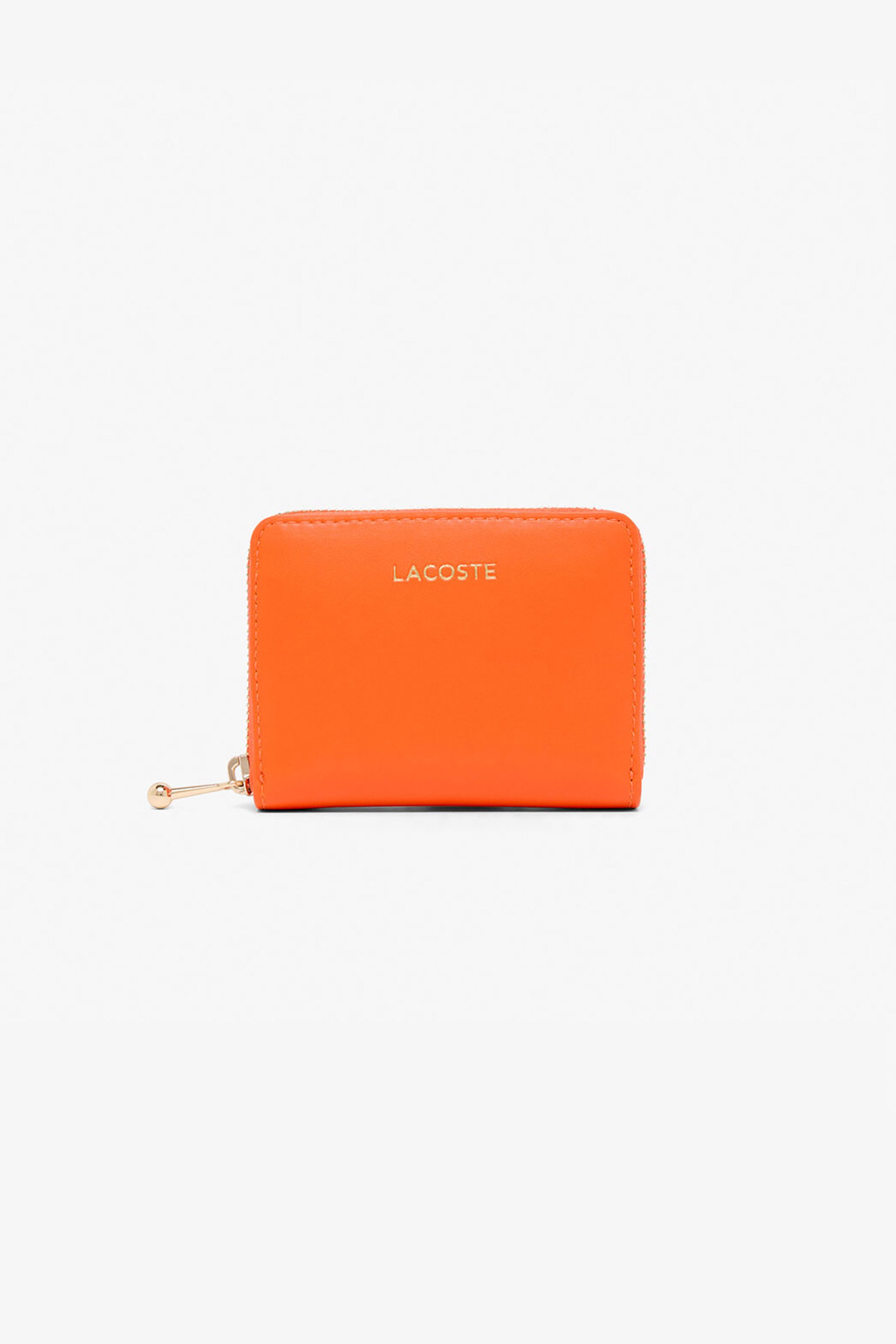 Lacoste γυναικείο πορτοφόλι με λογότυπο "Small Casual" - NF5178AU Πορτοκαλί