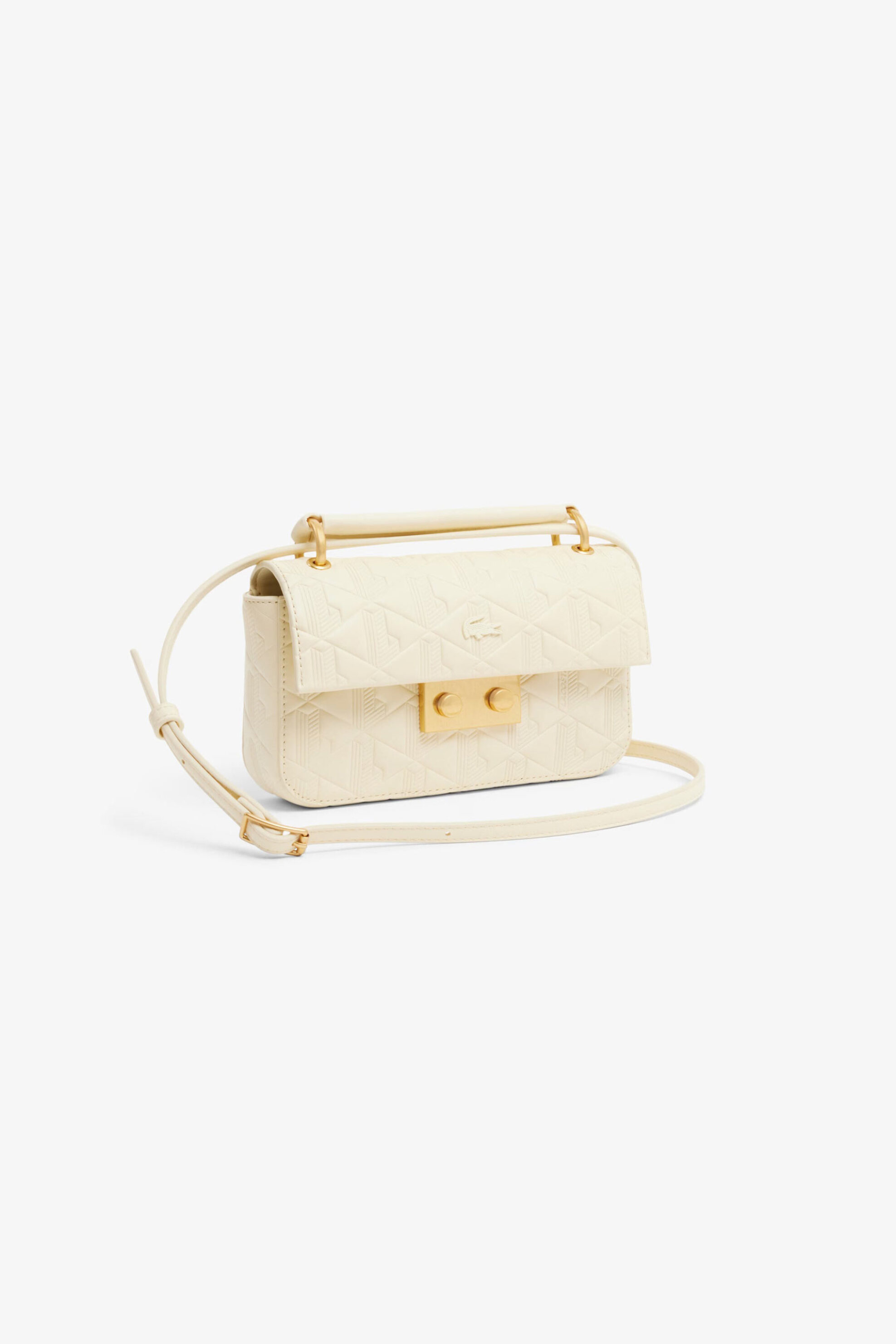 Lacoste γυναικείο mini bag με all-over monogram 