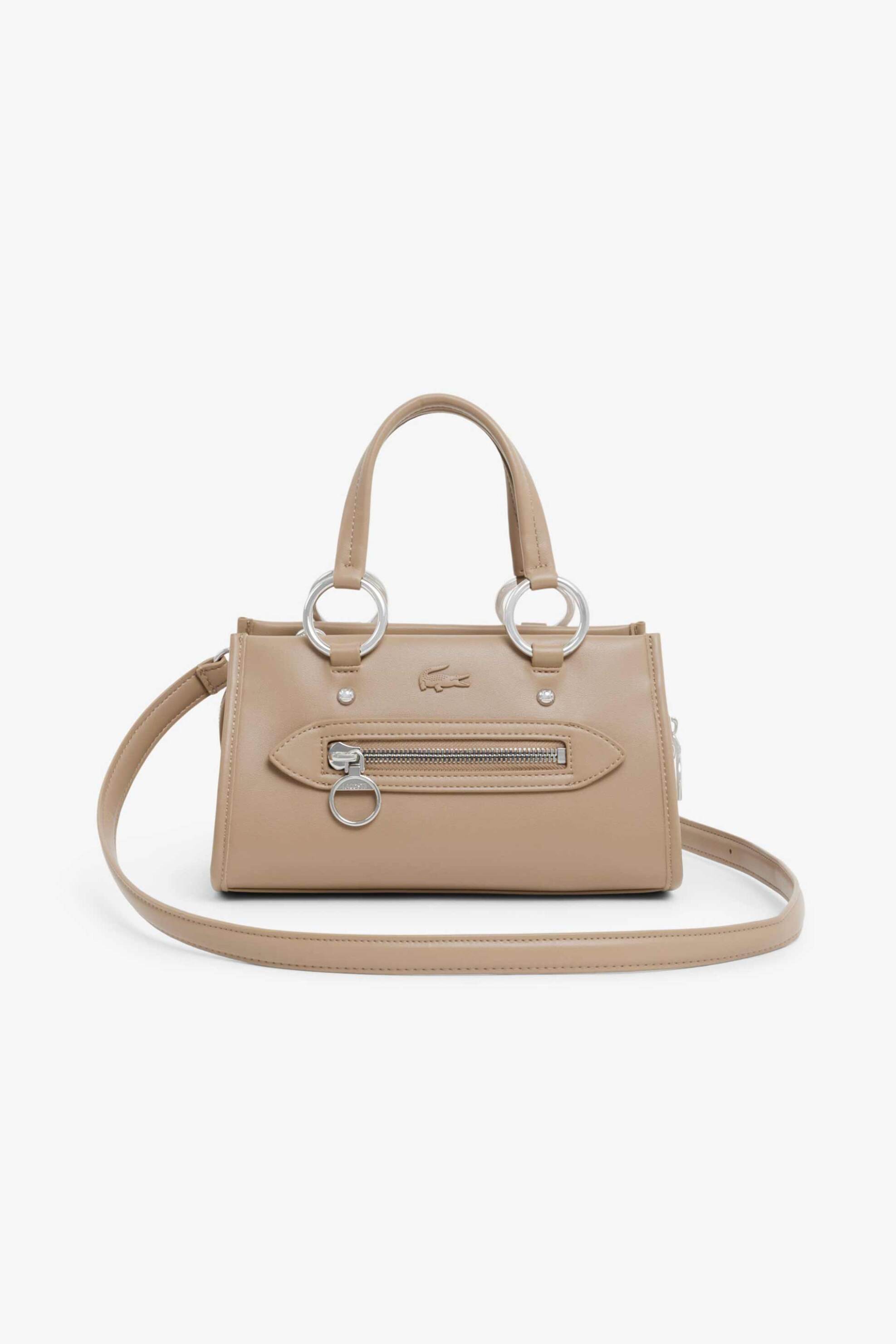 LACOSTE Lacoste γυναικεία τσάντα χειρός με λογότυπο "Celys Small" - NF5230AQ Καμηλό