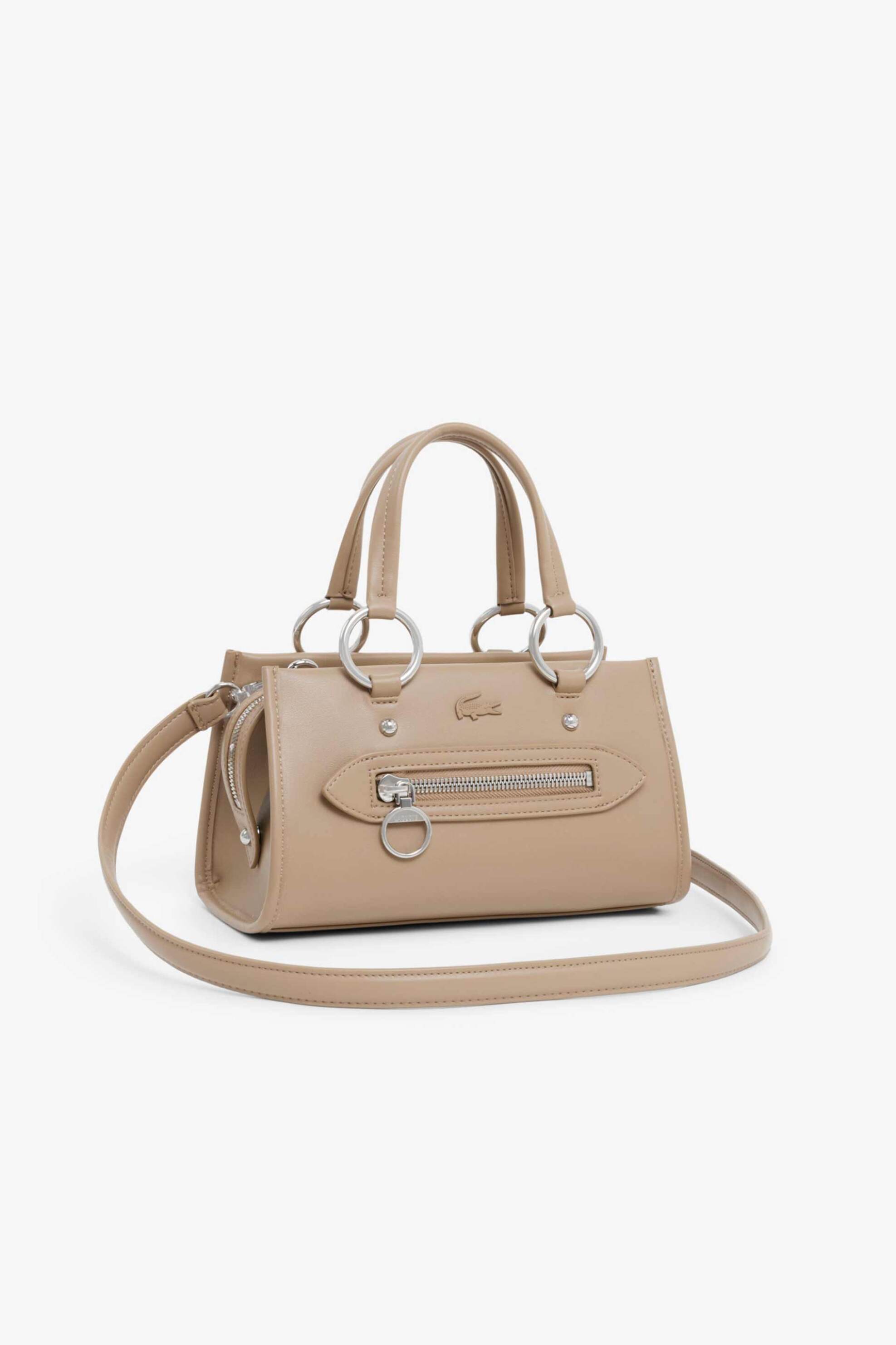 LACOSTE Lacoste γυναικεία τσάντα χειρός με λογότυπο "Celys Small" - NF5230AQ Καμηλό - 2