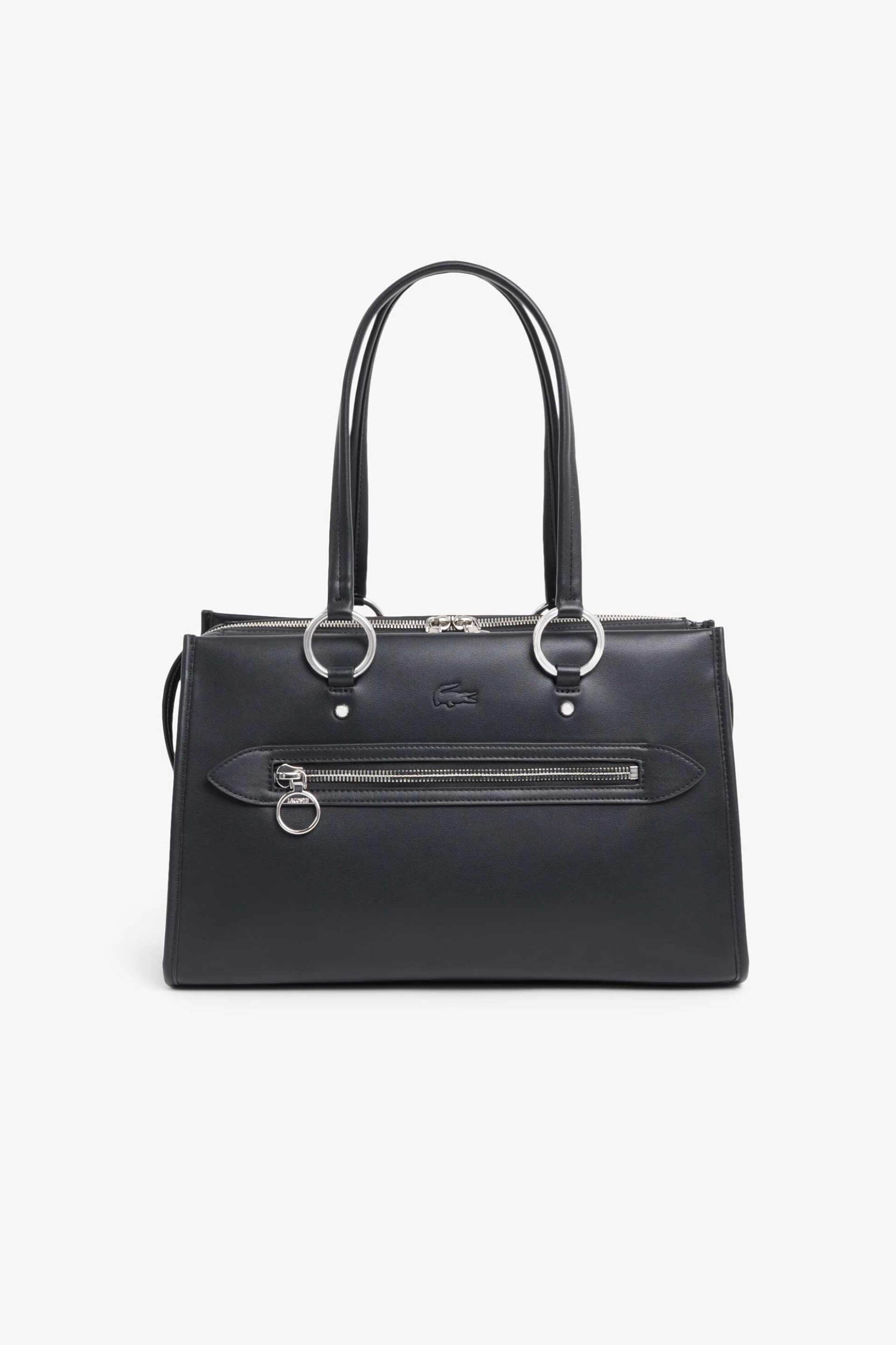 Lacoste γυναικεία τσάντα χειρός με λογότυπο "Celys Medium" - NF5231AQ Μαύρο
