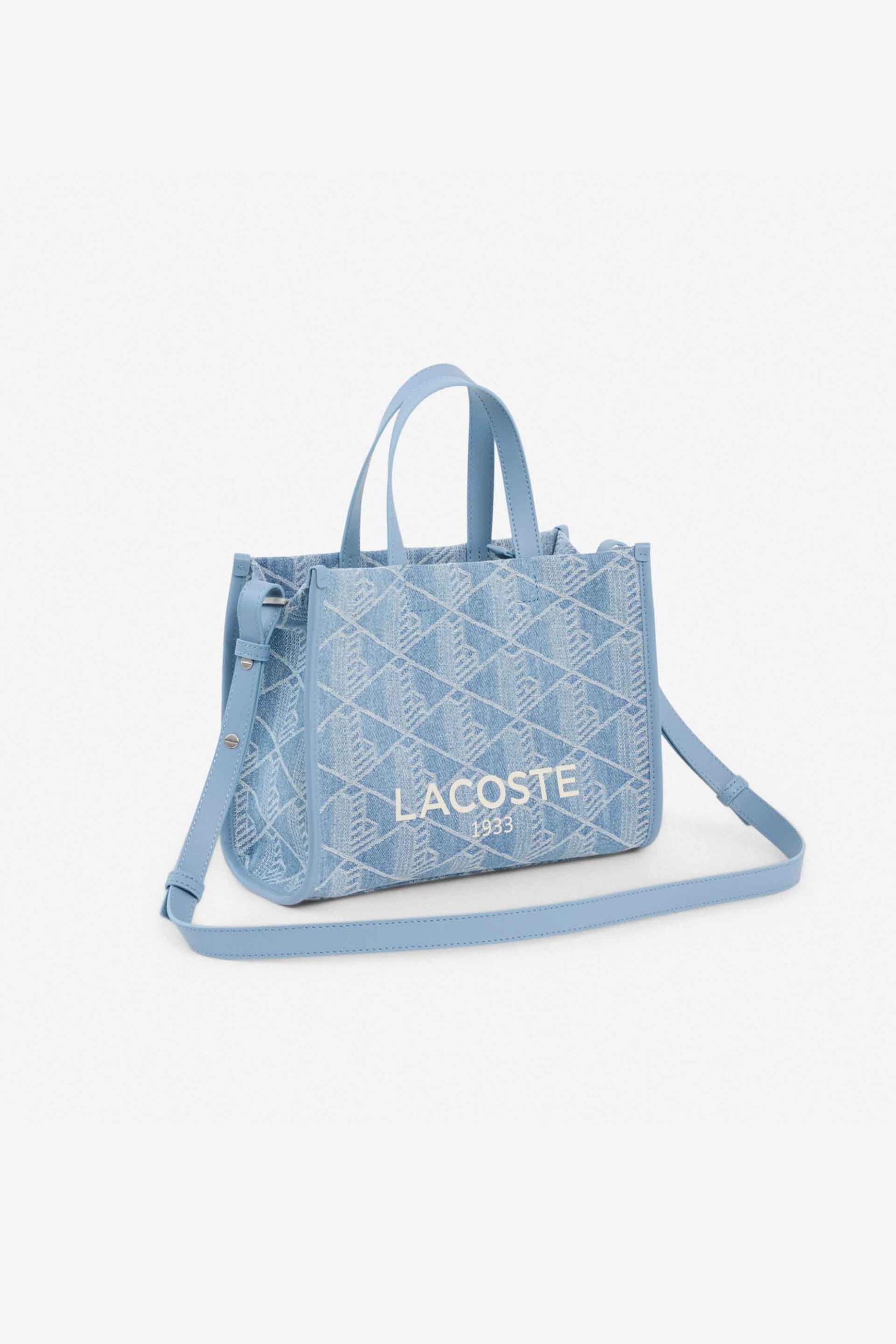 Lacoste γυναικεία τσάντα tote με all-over monogram 