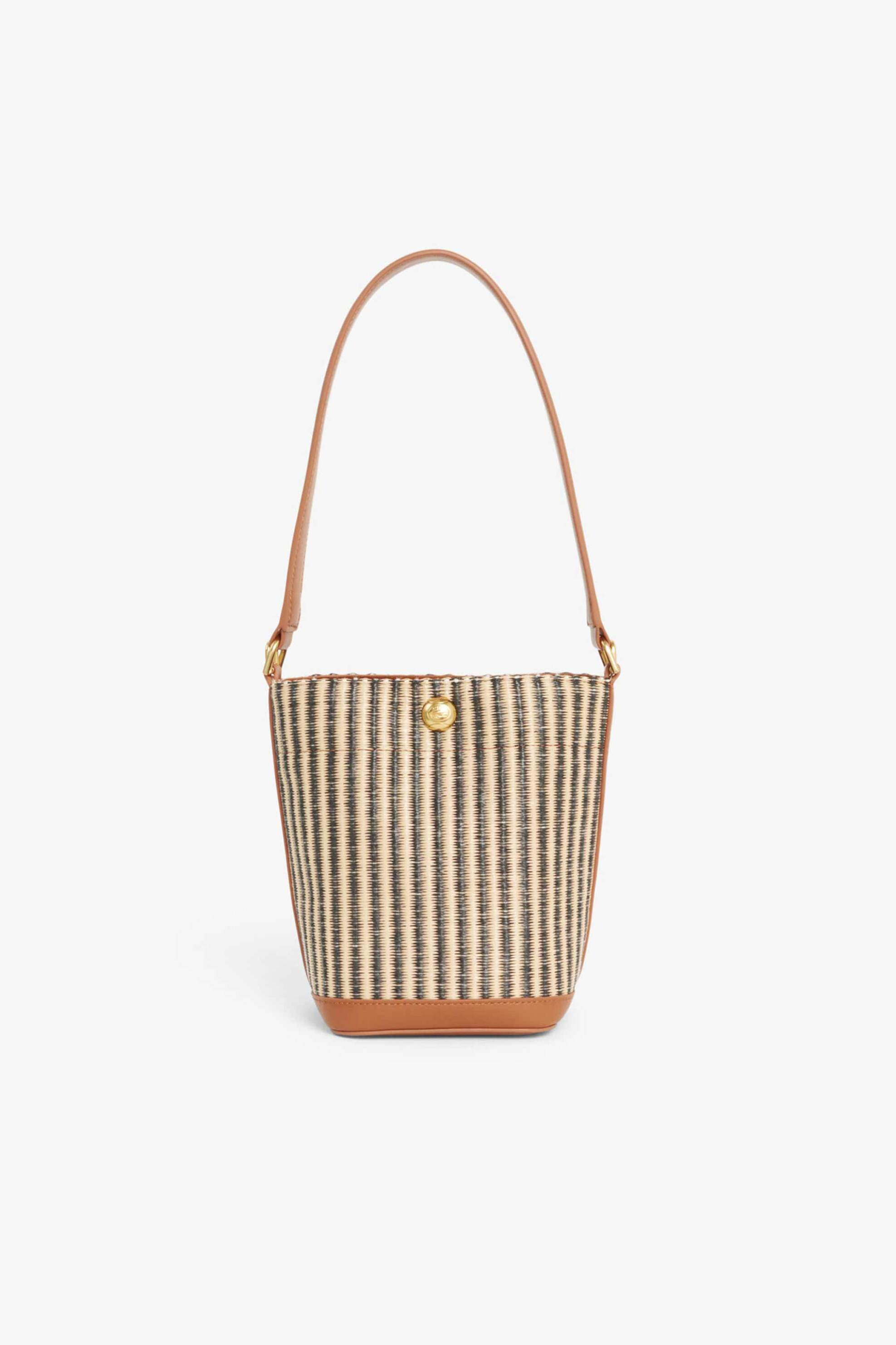 Lacoste γυναικεία τσάντα bucket "Summer Pack Raffia" - NF5246PB Ταμπά