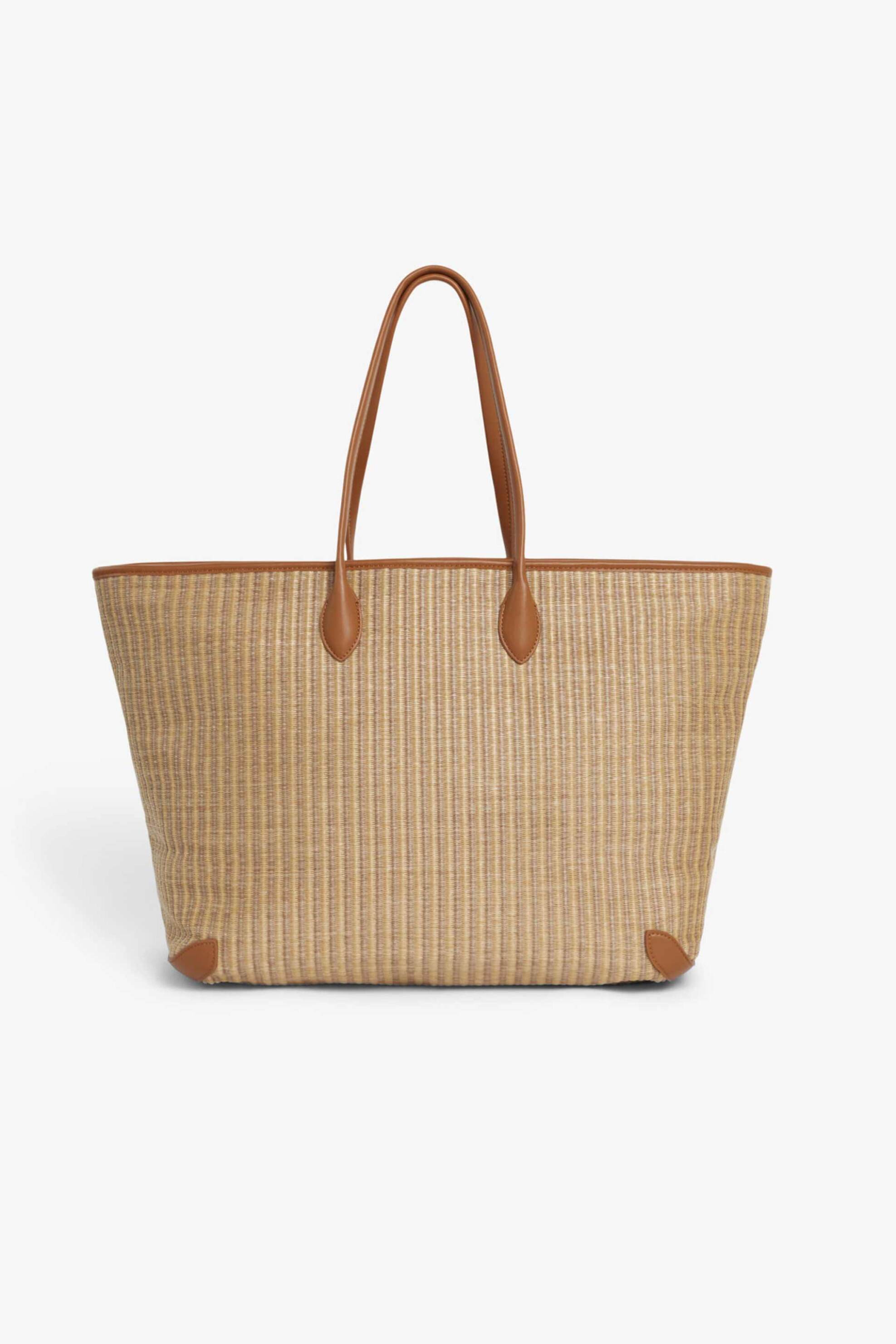 Lacoste Γυναικεία Τσάντα Tote Summer Pack Raffia - Nf5247Pb Ταμπά