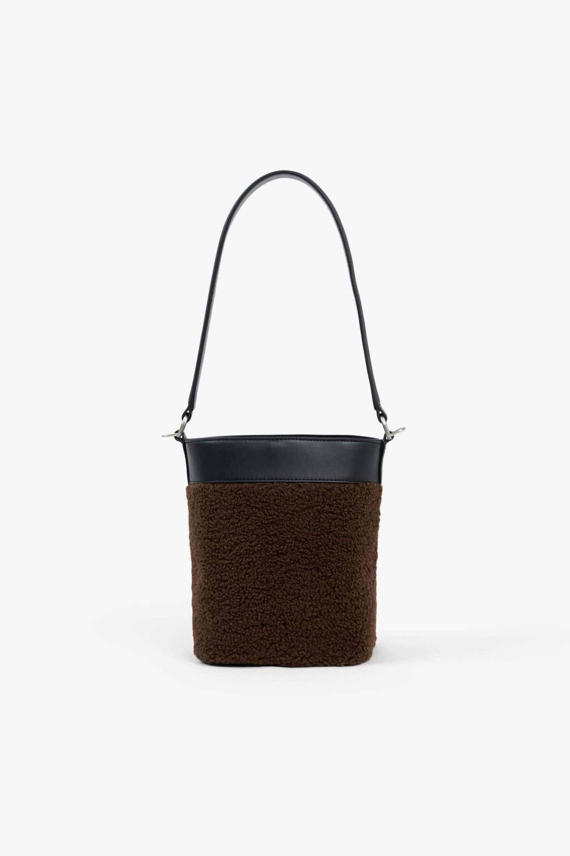 LACOSTE Lacoste γυναικεία τσάντα bucket μπουκλέ "Small Tennis Bliss" - NF5474IO Καφέ - 3