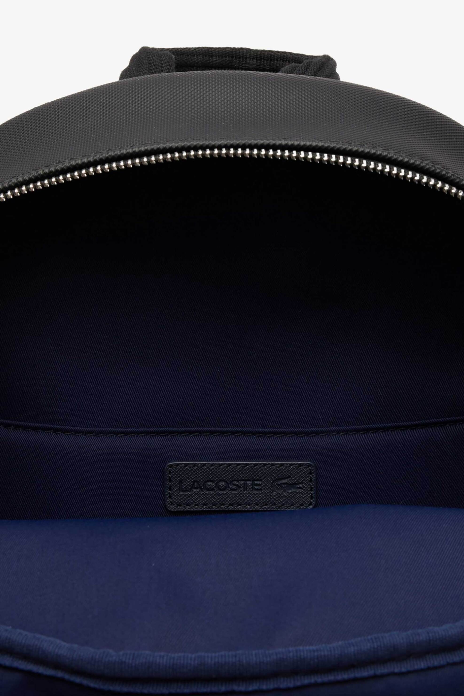 Lacoste ανδρικό backpack με κεντημένο λογότυπο "Classic Laptop Pocket" - NH4430HC Μαύρο φωτογραφία