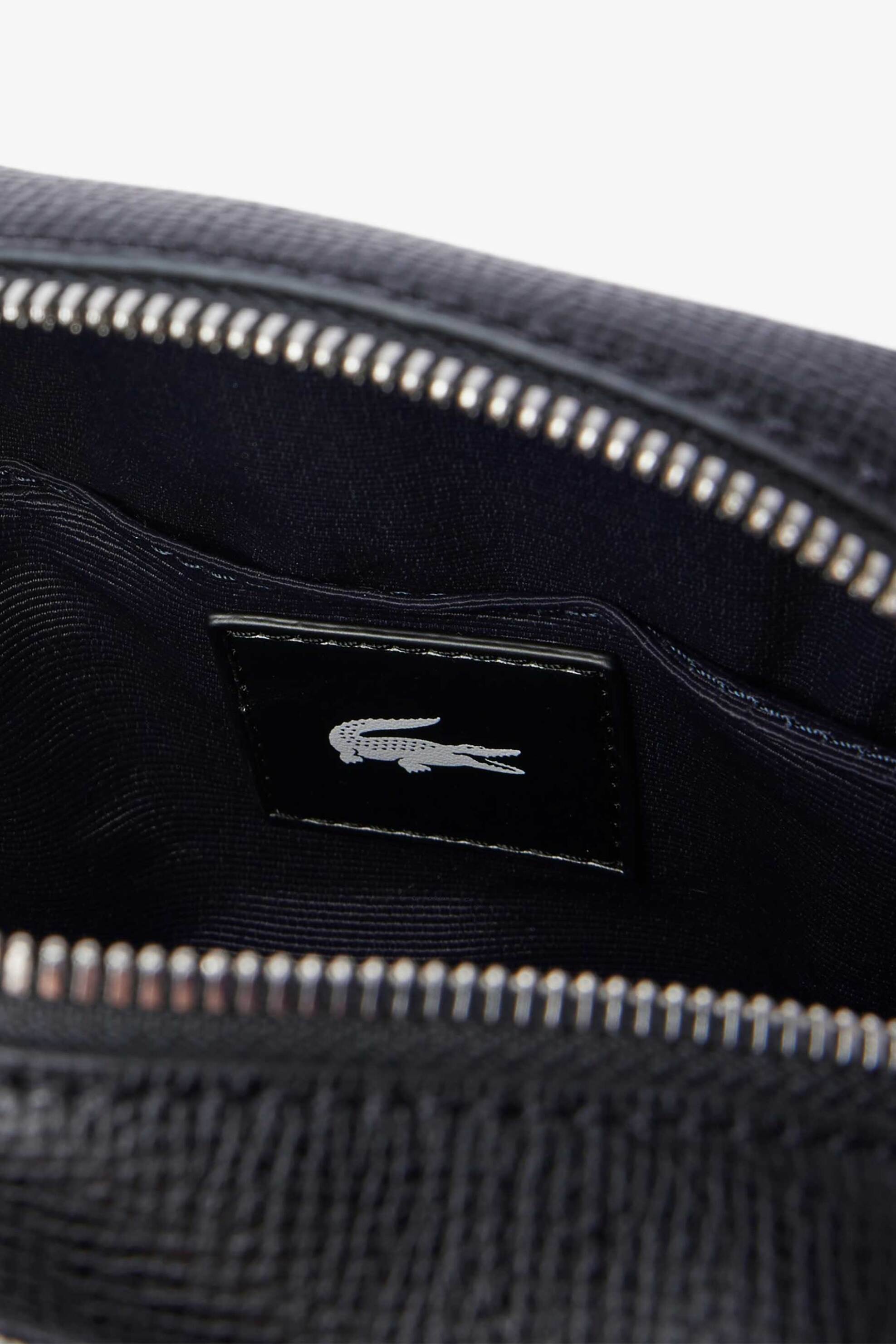 Lacoste ανδρικό τσαντάκι crossbody με λογότυπο "Ossian" - NH5047OI Μαύρο φωτογραφία
