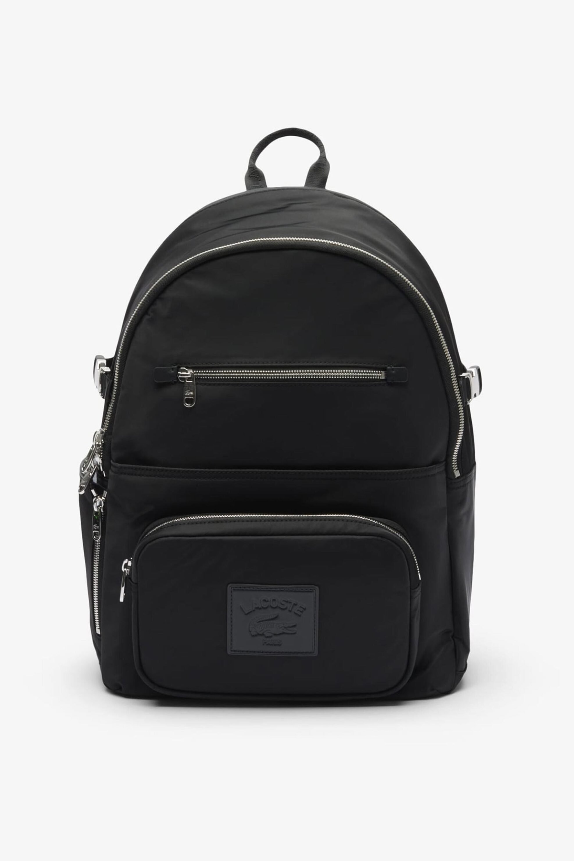 Lacoste unisex backpack με logo patch "Classics" - NH5077IX Μαύρο