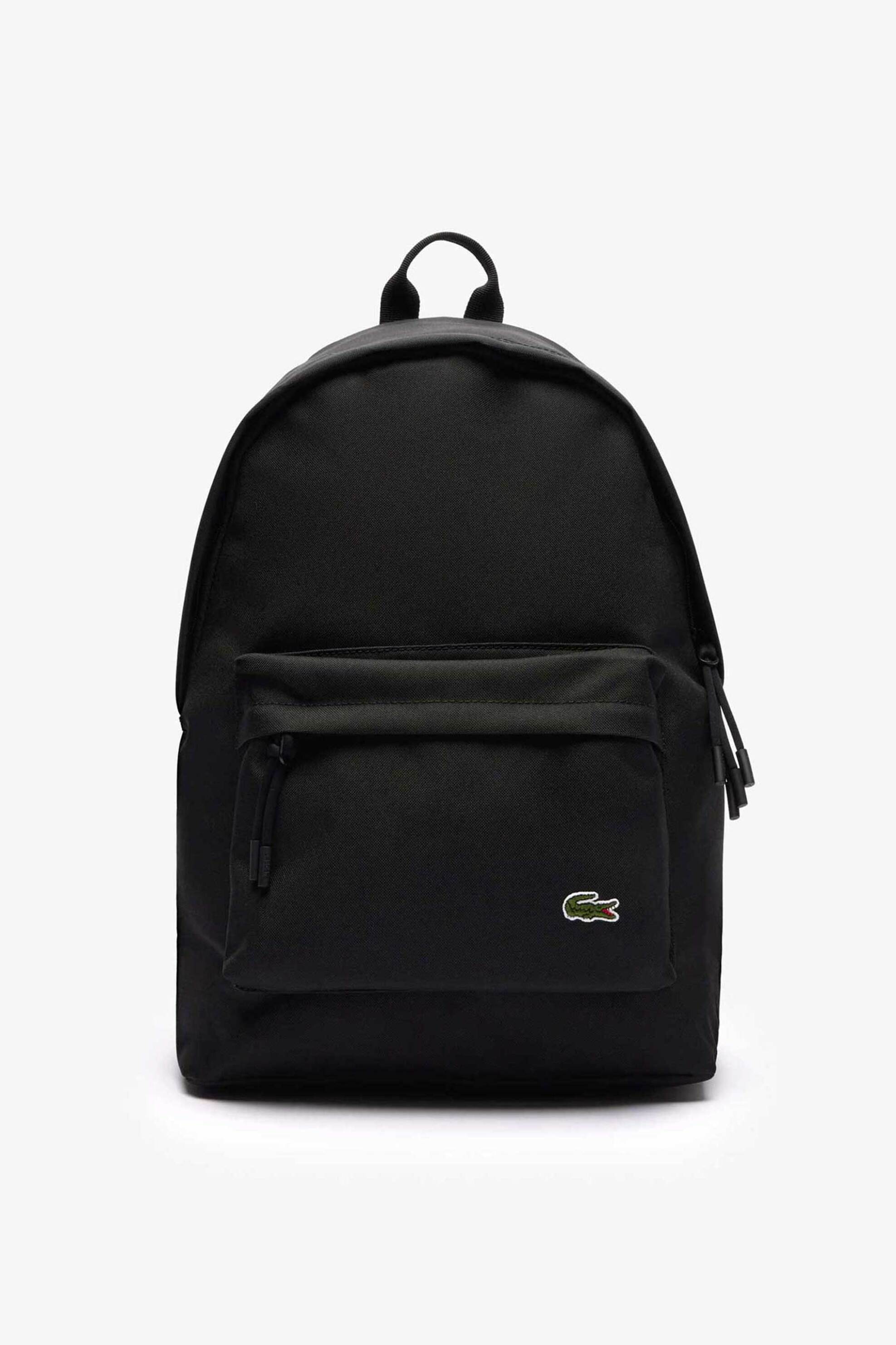 LACOSTE Lacoste unisex backpack με κεντημένο λογότυπο "Neocroc" - NU4592NE Μαύρο