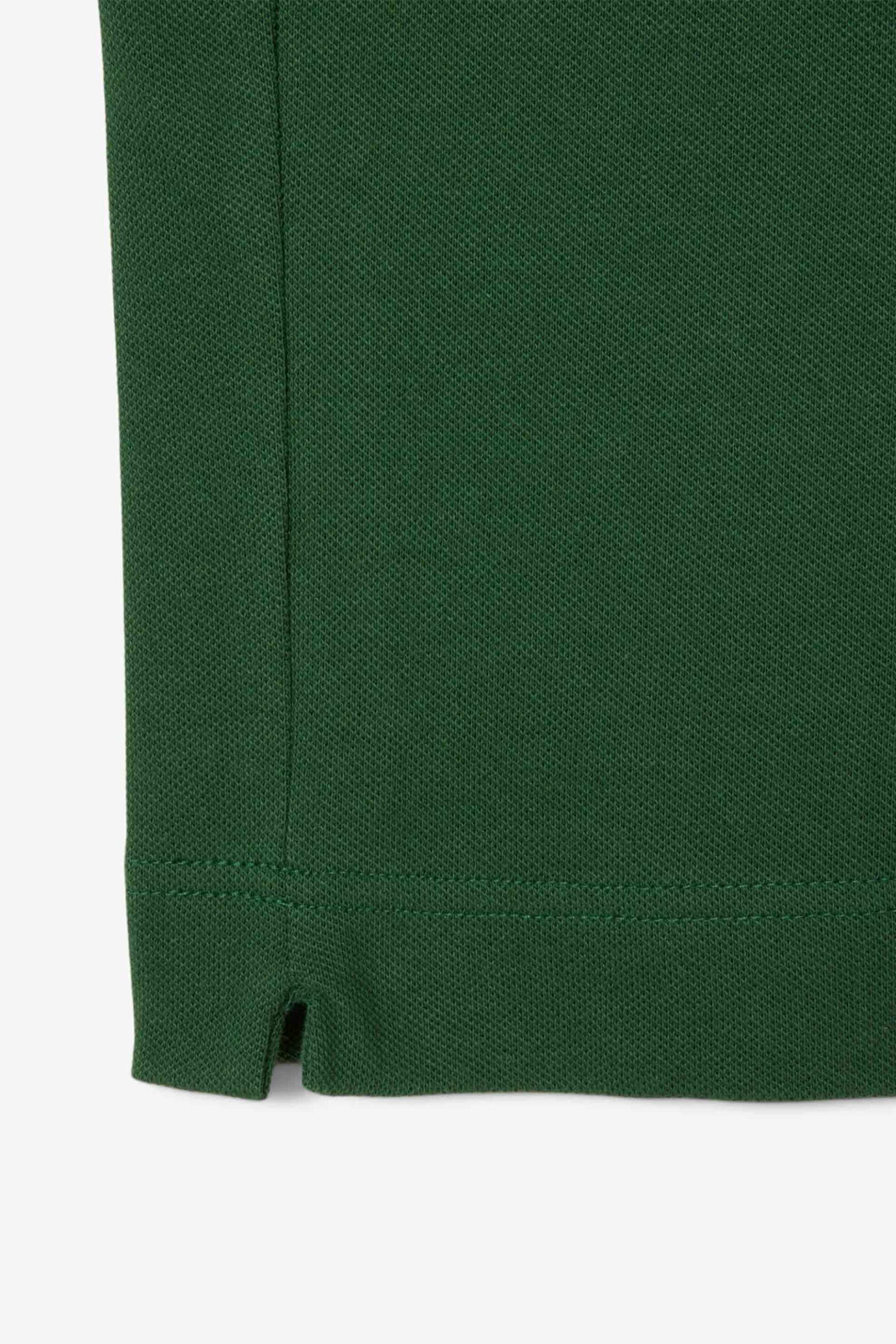 Lacoste Ανδρική Μπλούζα Πόλο Πικέ με Κεντημένο Λογότυπο Classic Fit Smart Paris - Ph2481 Πράσινο Σκούρο