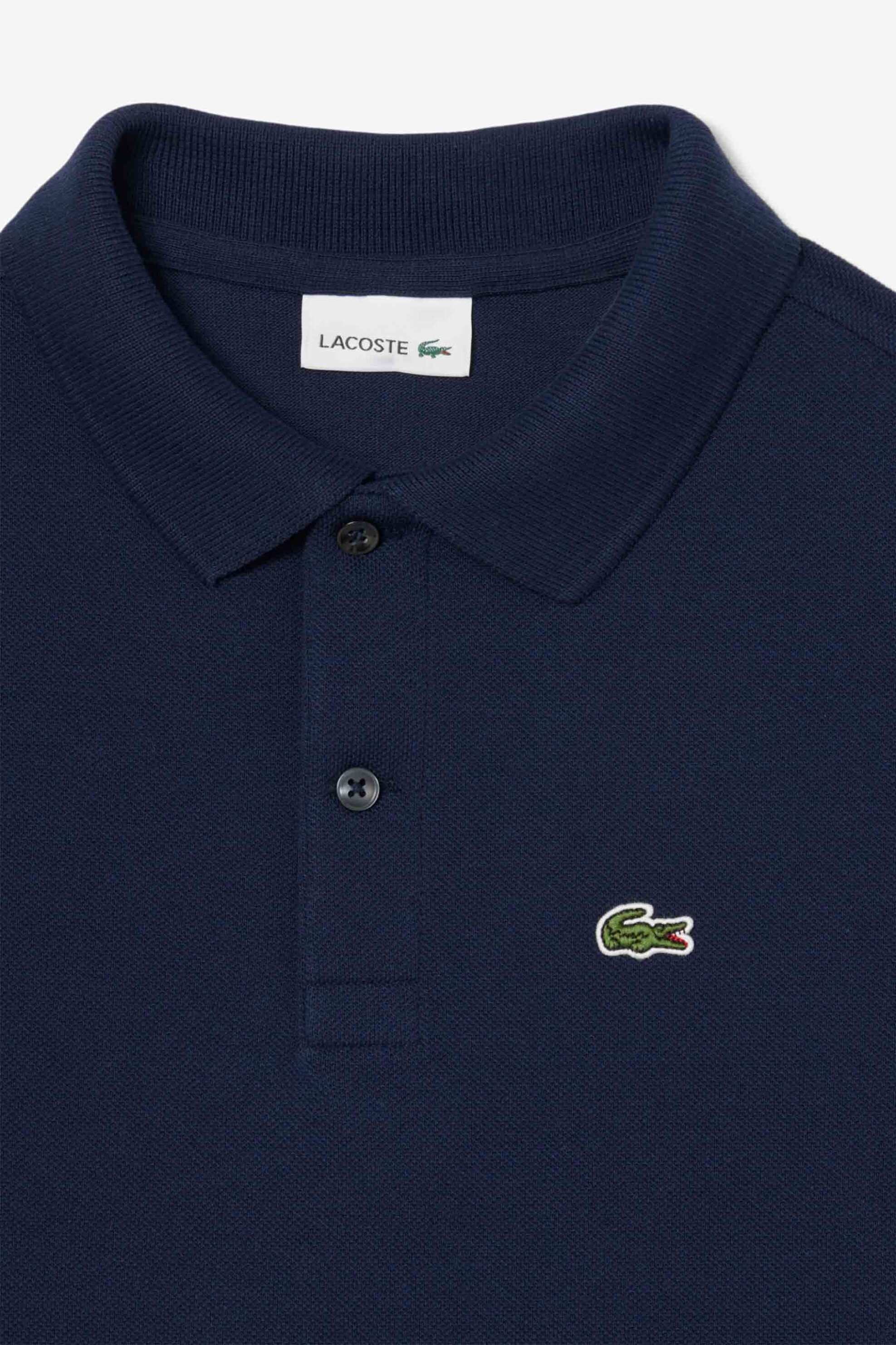 Lacoste παιδική μπλούζα πόλο πικέ με κεντημένο λογότυπο Regular Fit - PJ1465 Μπλε Σκούρο φωτογραφία