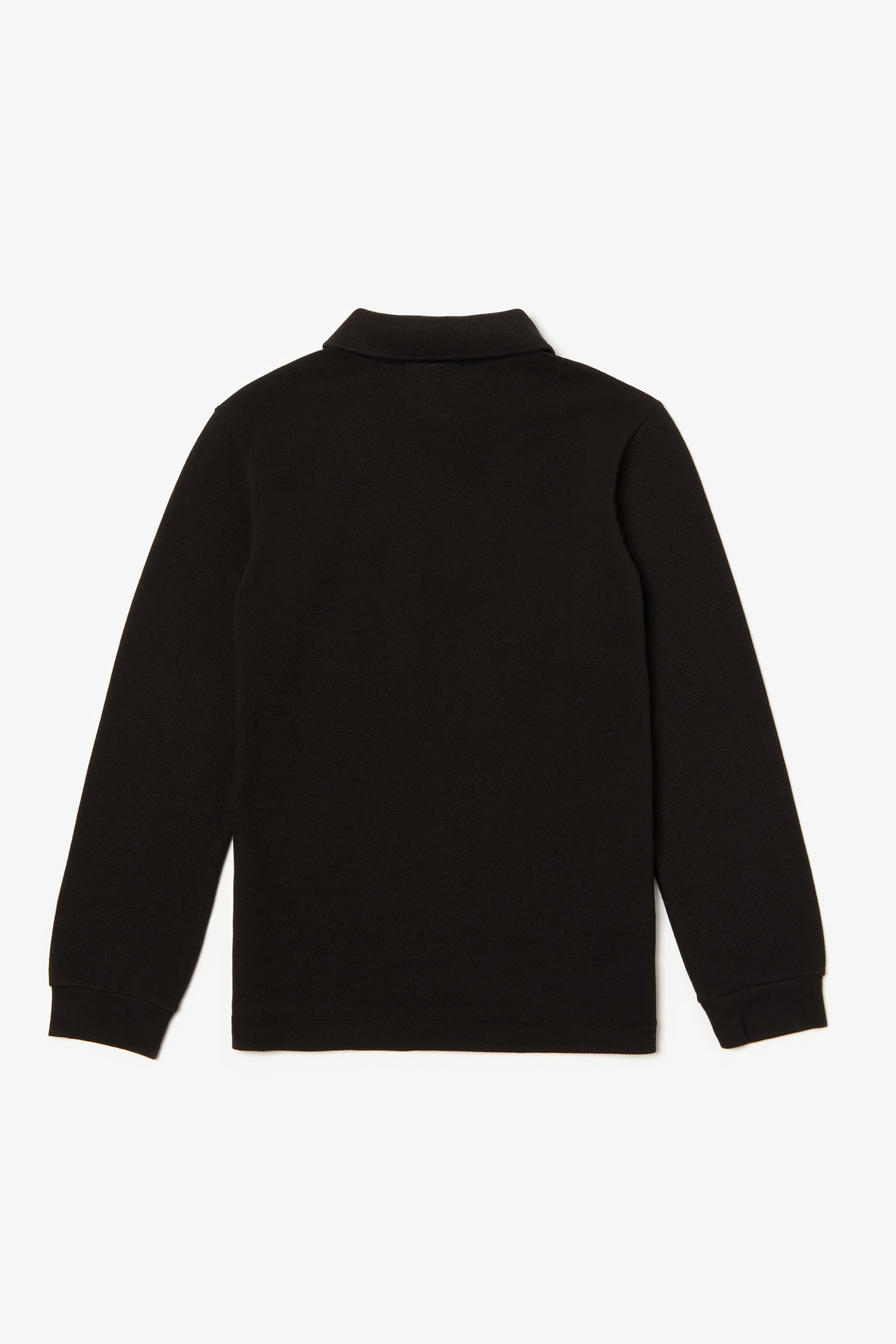 Lacoste παιδική πόλο μπλούζα πικέ με κεντημένο λογότυπο Regular Fit - PJ8915 Μαύρο φωτογραφία