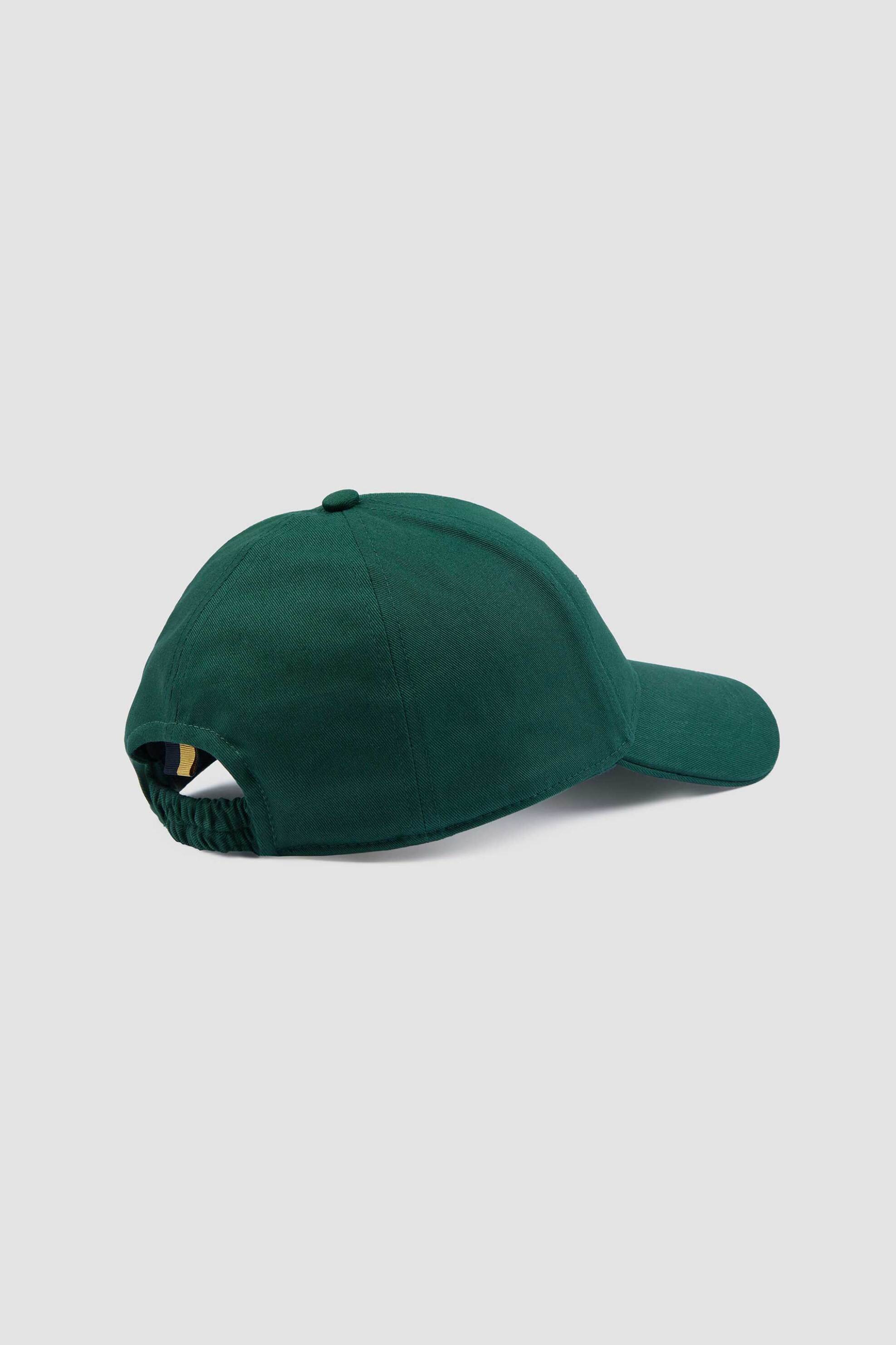 Paul&Shark ανδρικό καπέλο jockey με ton-sur-ton κεντημένο λογότυπο - 15317100 Πράσινο φωτογραφία