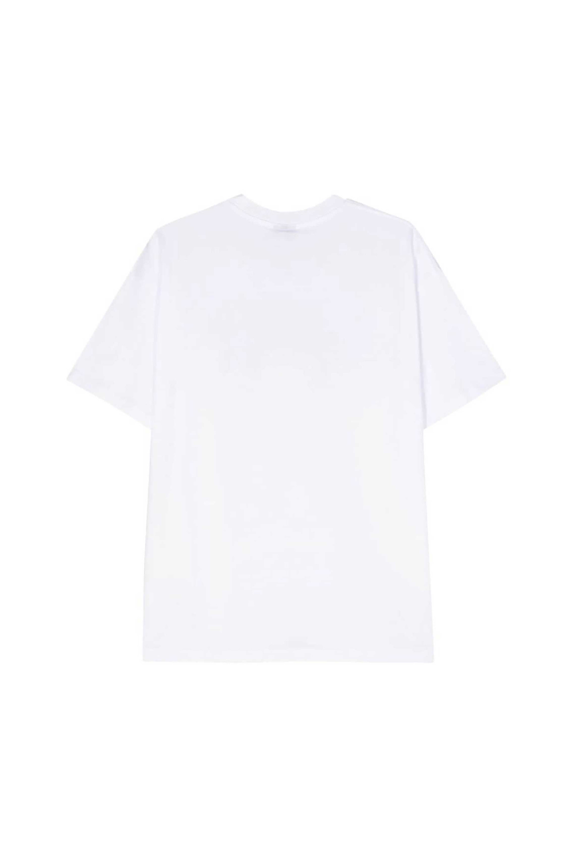 Paul&Shark ανδρικό T-shirt μονόχρωμο με print - 24411101 Λευκό φωτογραφία